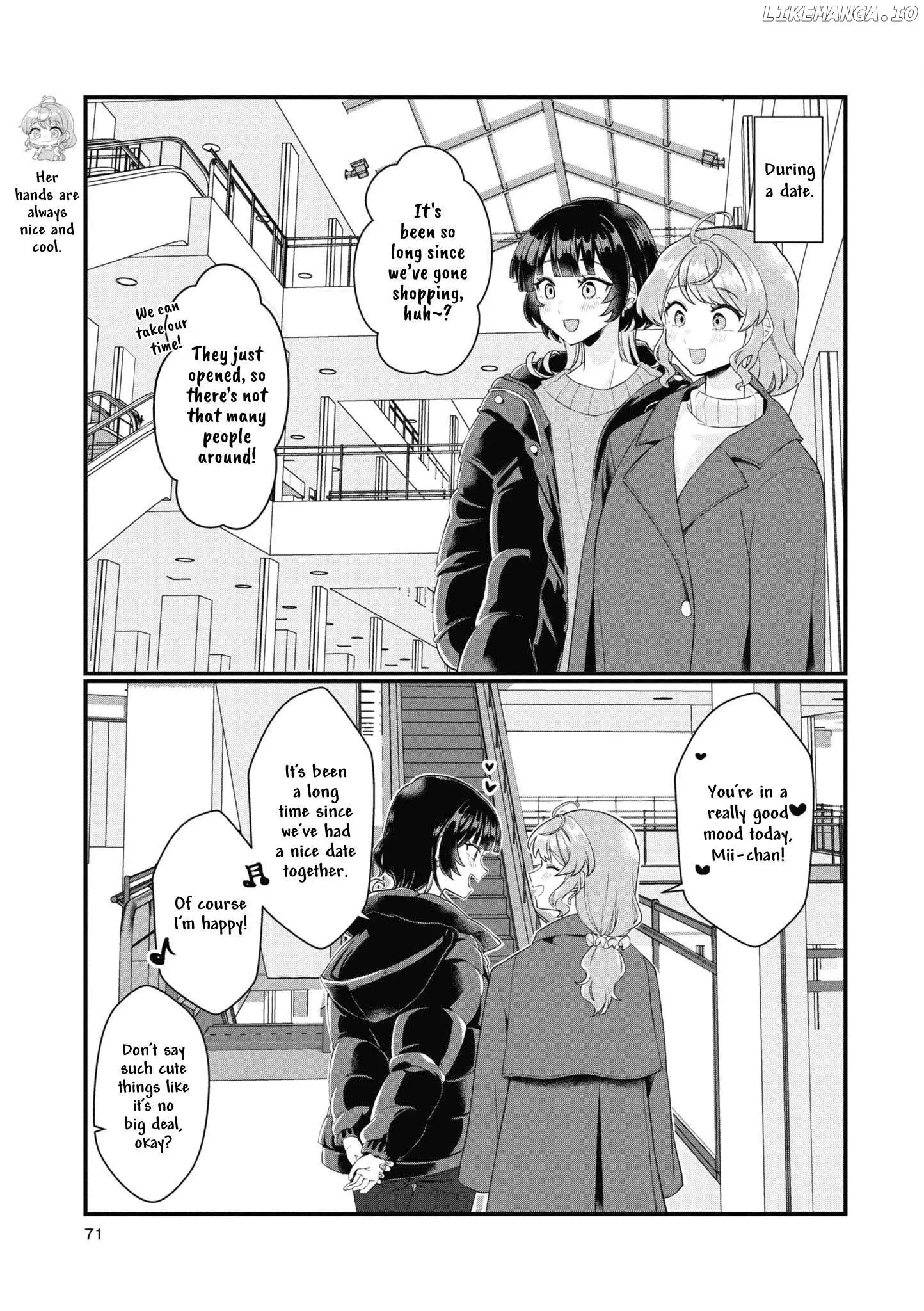Koharu and Minato: Happy Life with My Girlfriend Chapter 7 page 1 - 