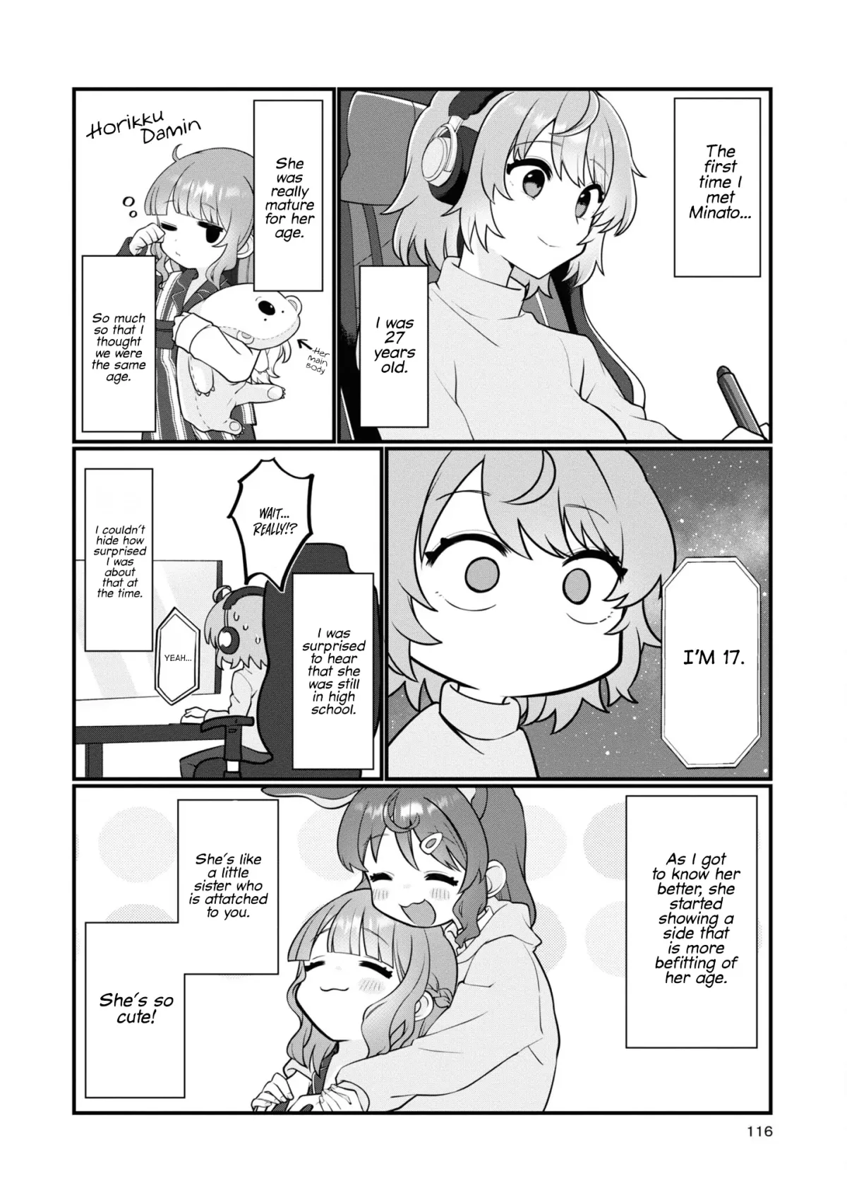Koharu and Minato: My Partner is a Girl Chapter 10 page 16 - 