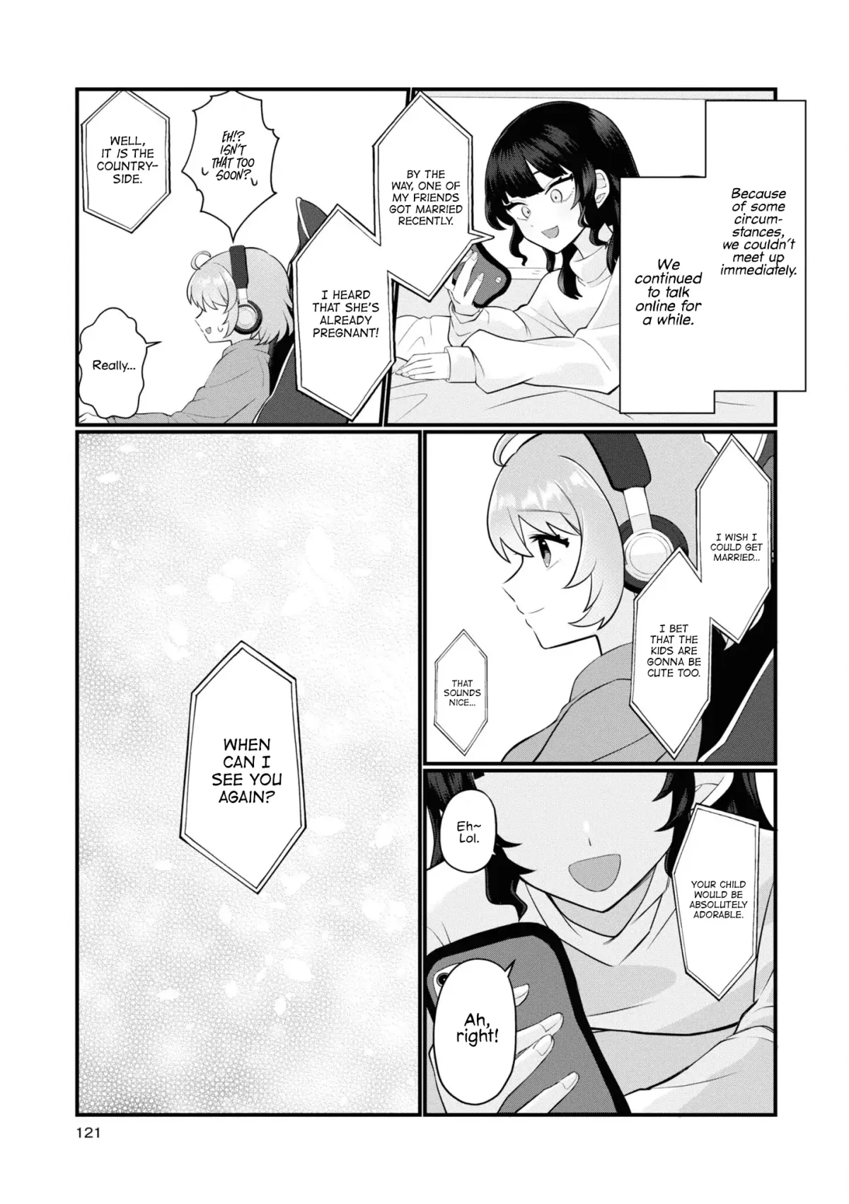 Koharu and Minato: My Partner is a Girl Chapter 10 page 21 - 