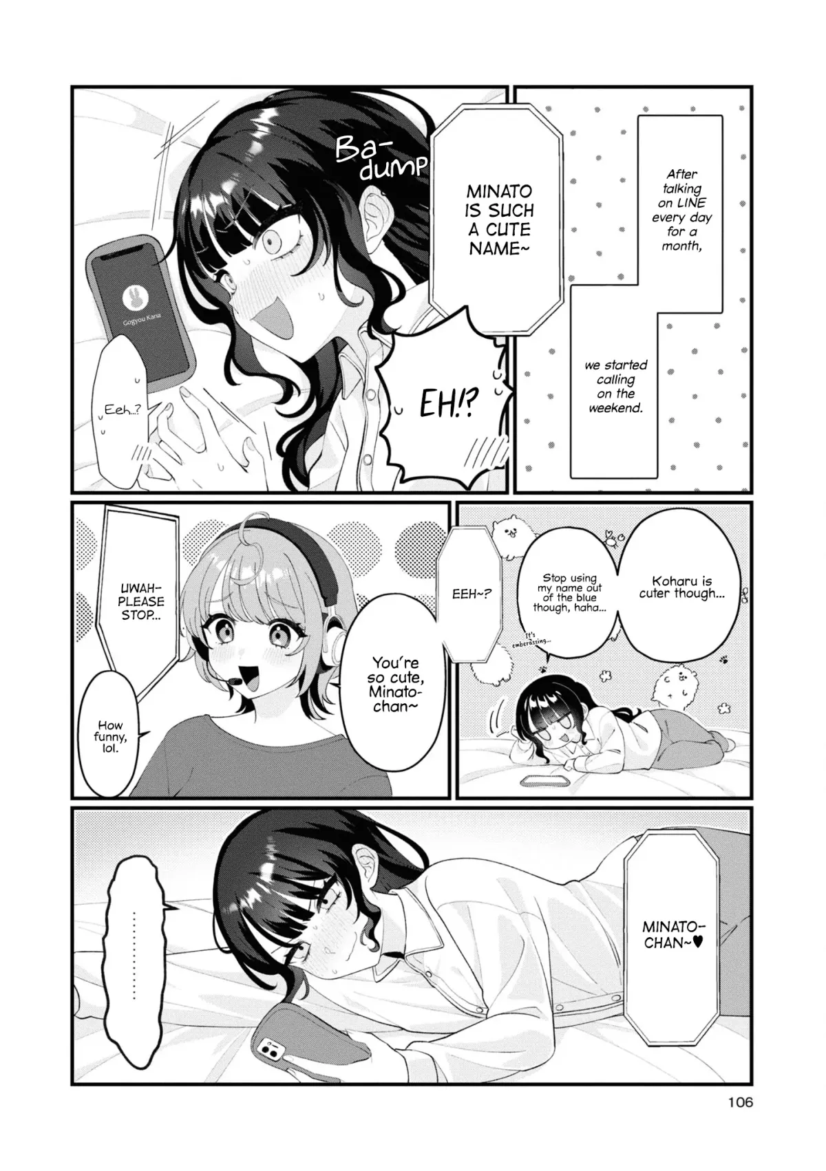 Koharu and Minato: My Partner is a Girl Chapter 10 page 6 - 