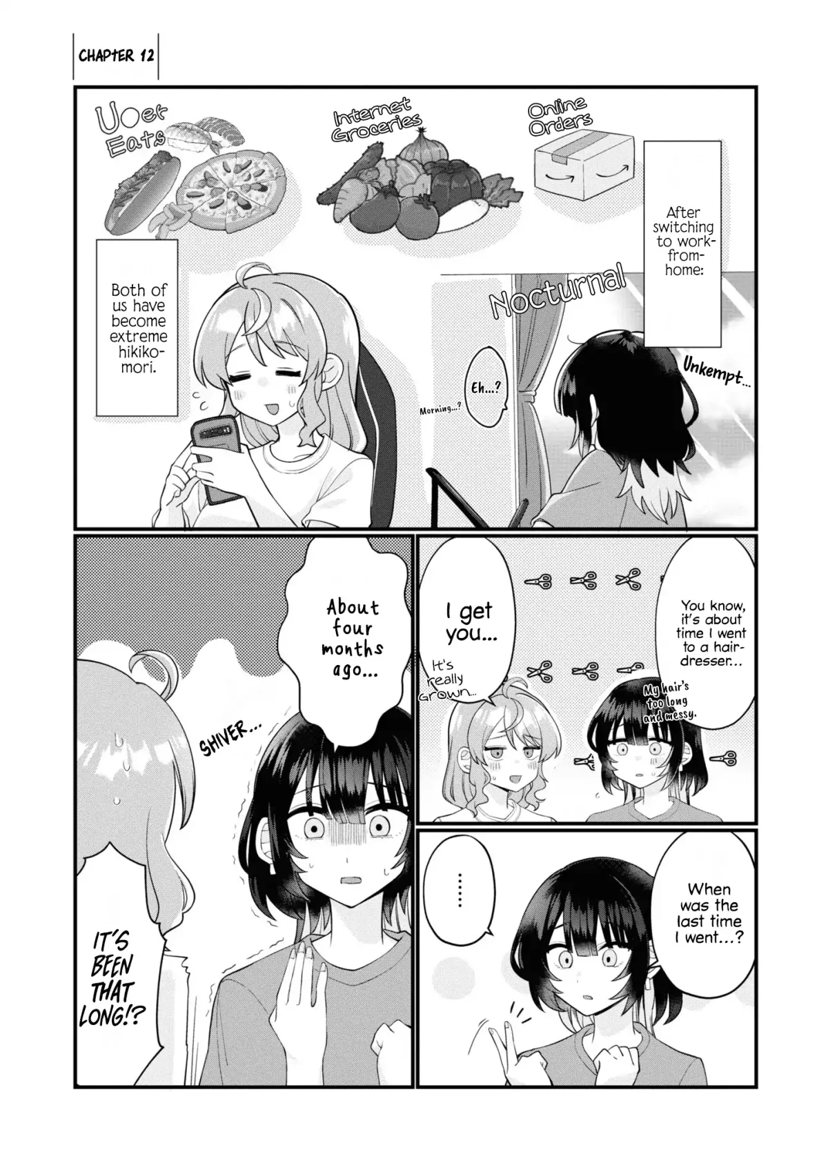Koharu and Minato: My Partner is a Girl Chapter 12 page 1 - 