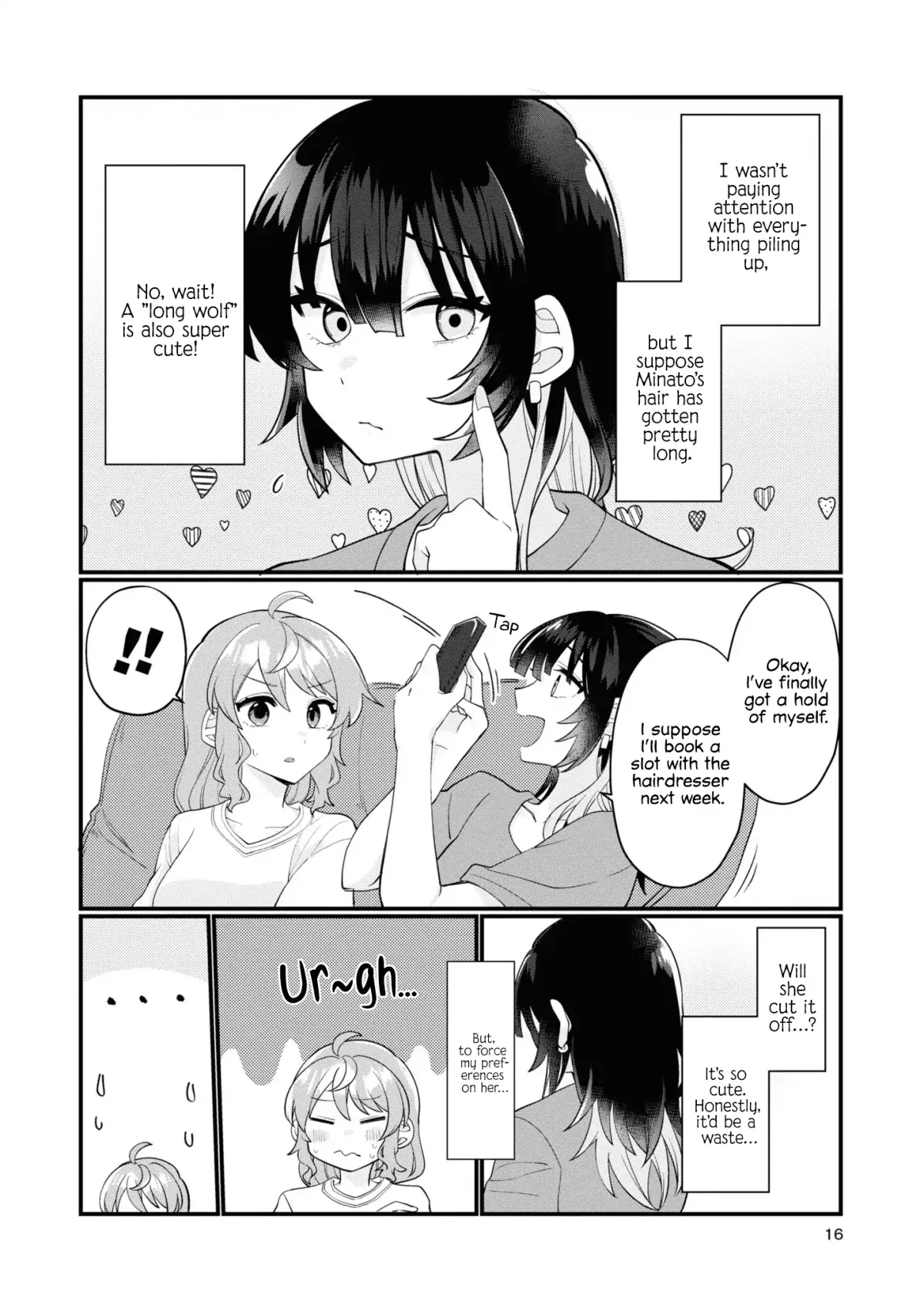 Koharu and Minato: My Partner is a Girl Chapter 12 page 2 - 