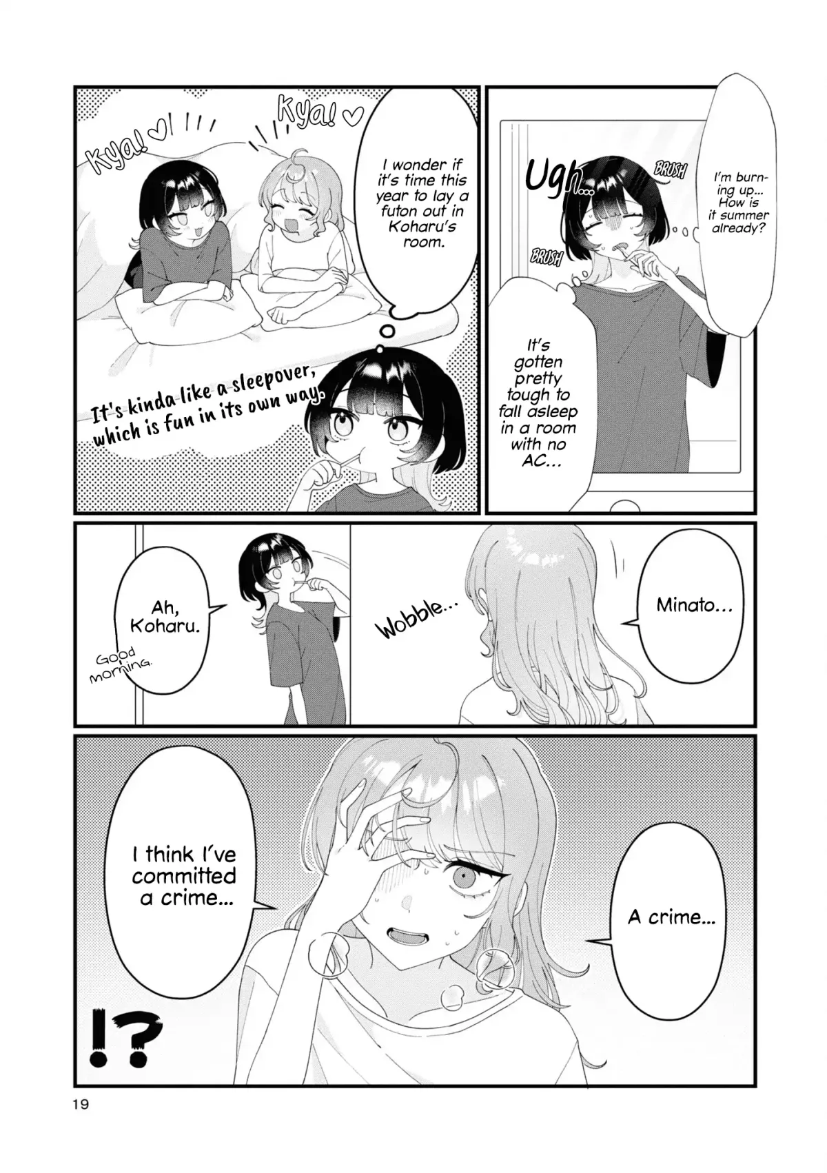 Koharu and Minato: My Partner is a Girl Chapter 12 page 5 - 