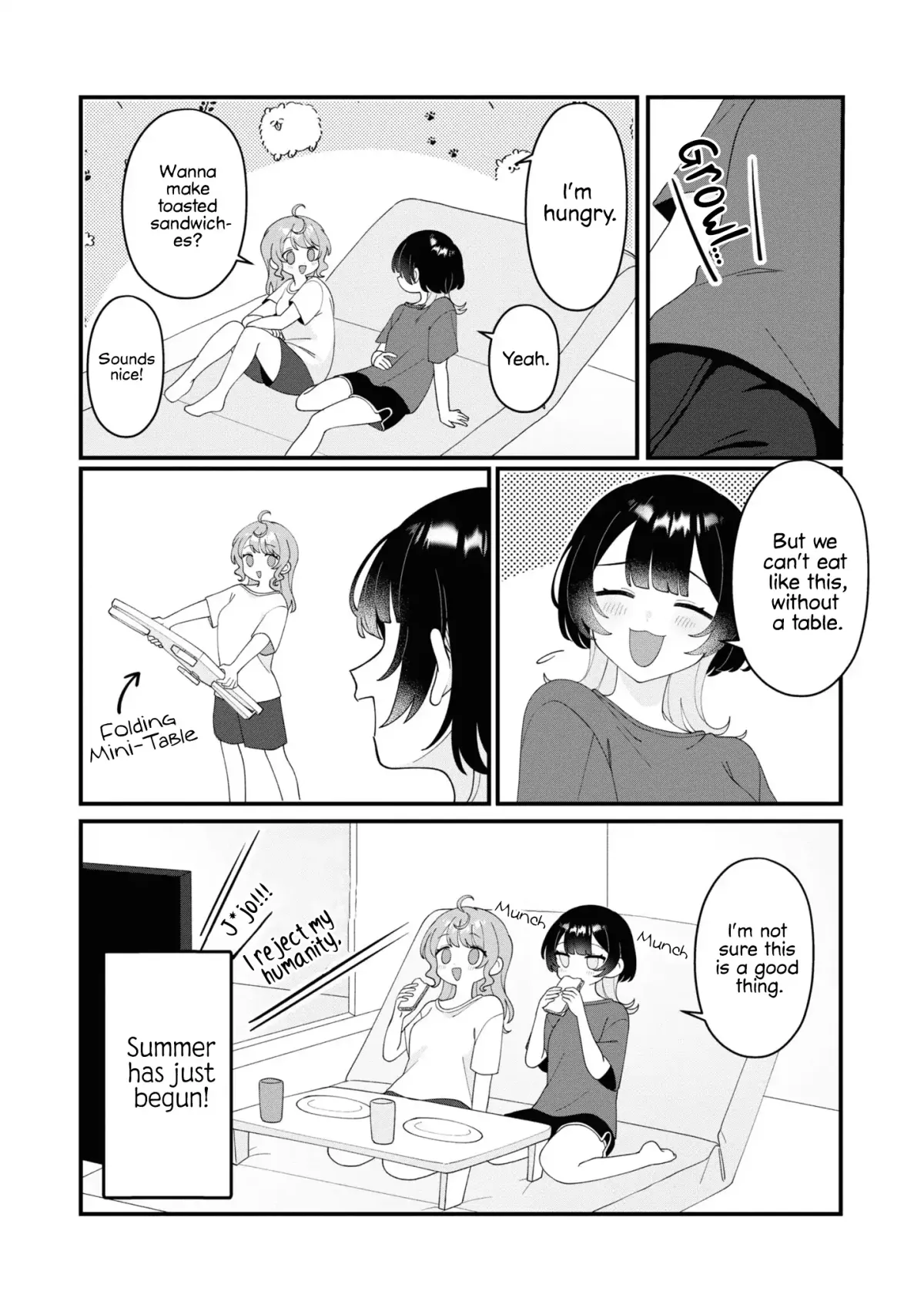 Koharu and Minato: My Partner is a Girl Chapter 12 page 8 - 