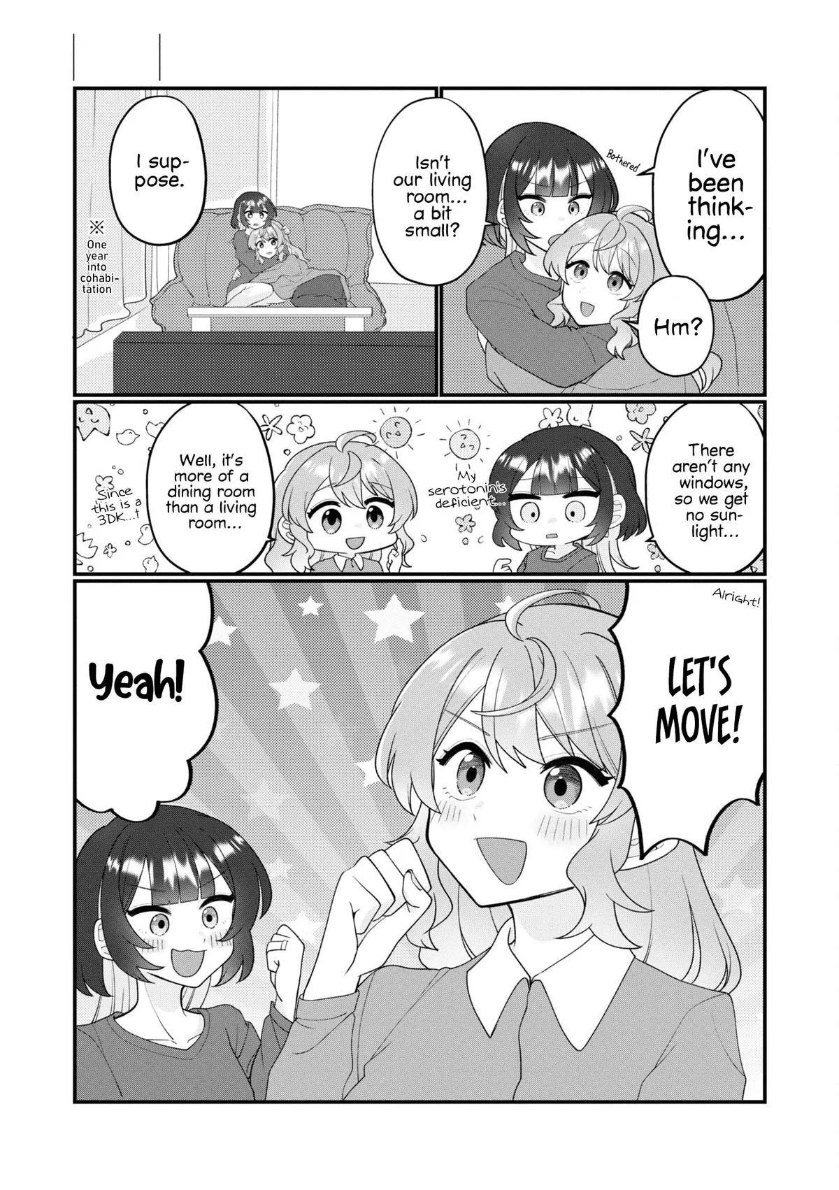 Koharu and Minato: My Partner is a Girl Chapter 14 page 1 - 