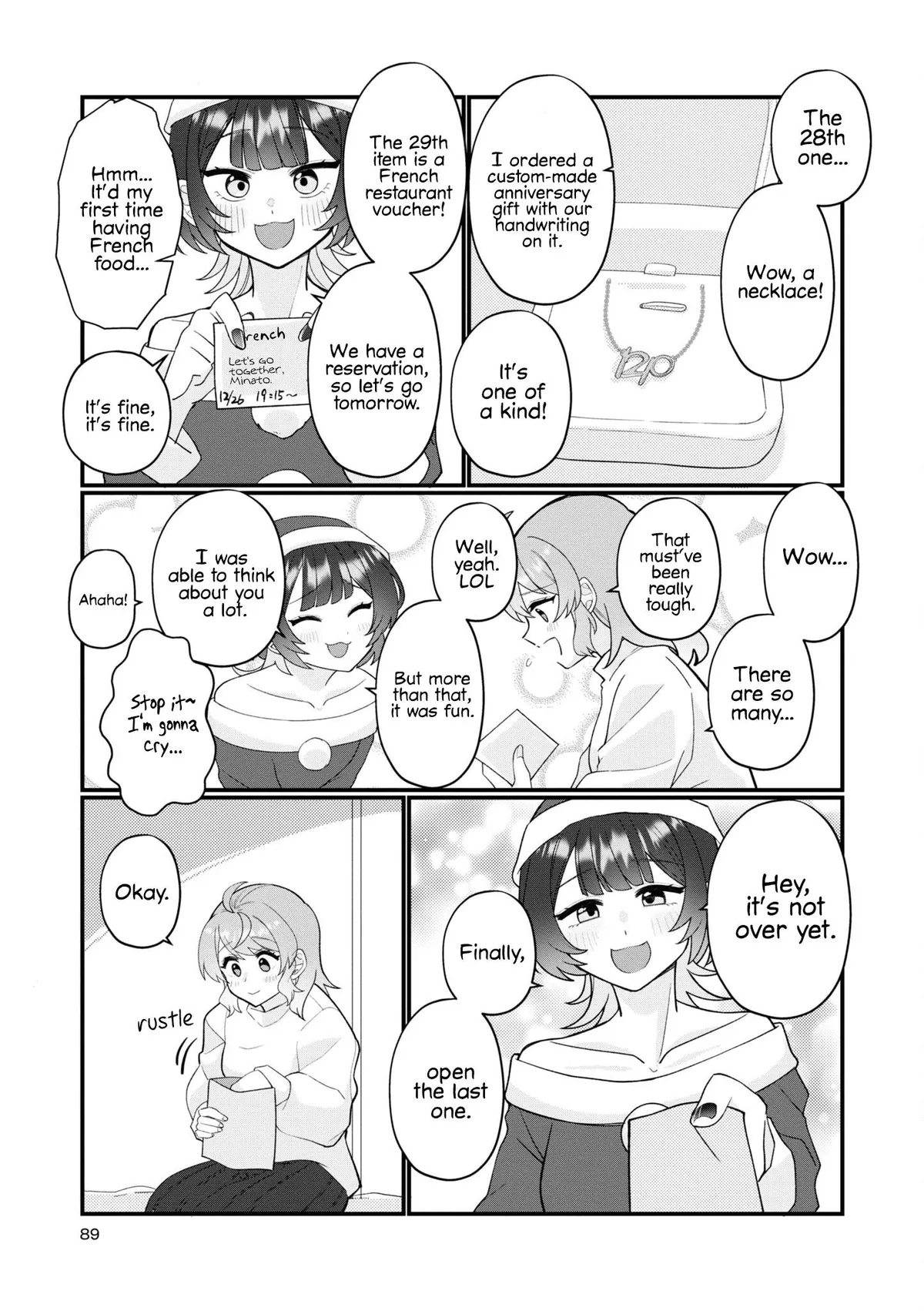 Koharu and Minato: My Partner is a Girl Chapter 17 page 21 - 
