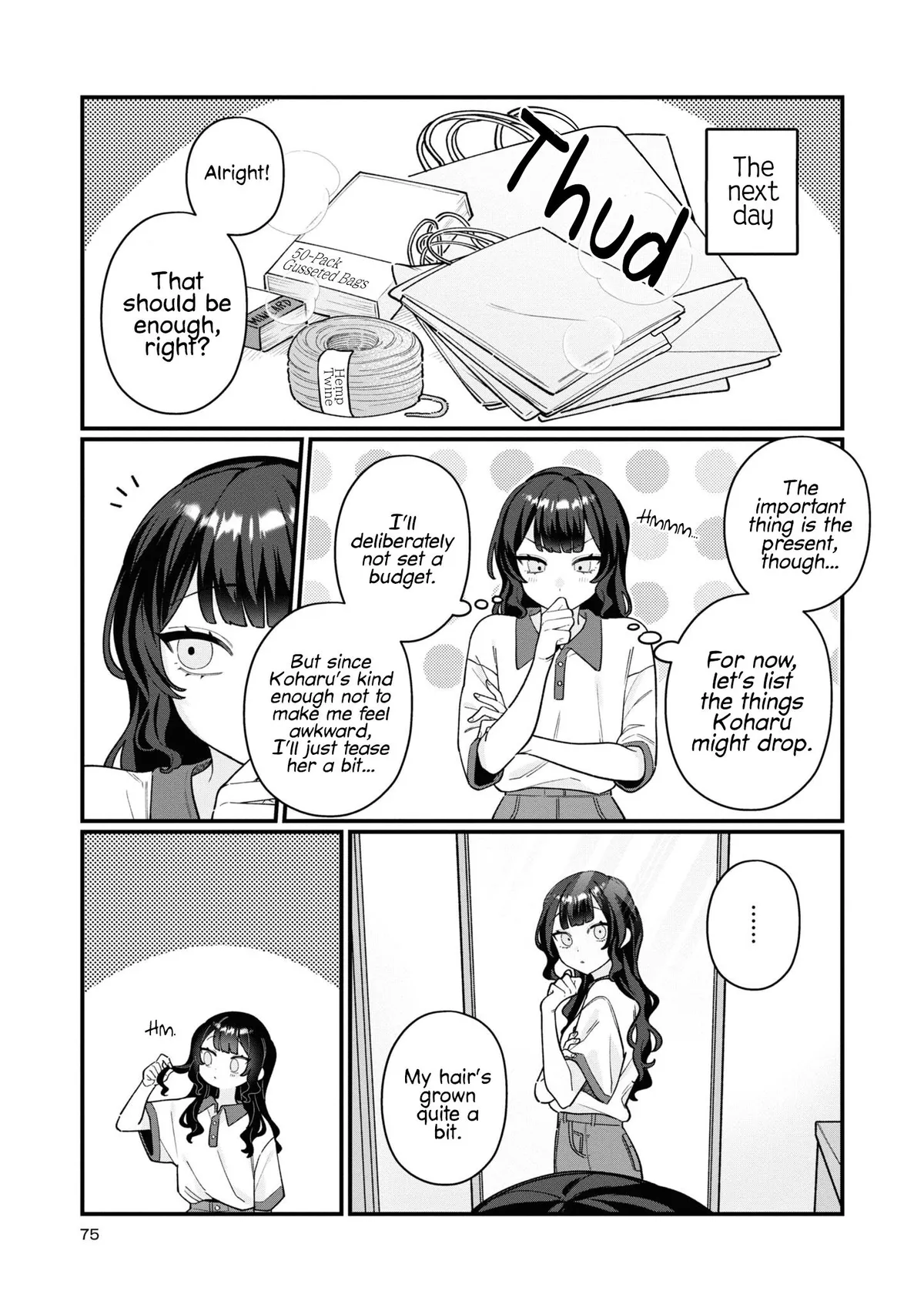 Koharu and Minato: My Partner is a Girl Chapter 17 page 7 - 