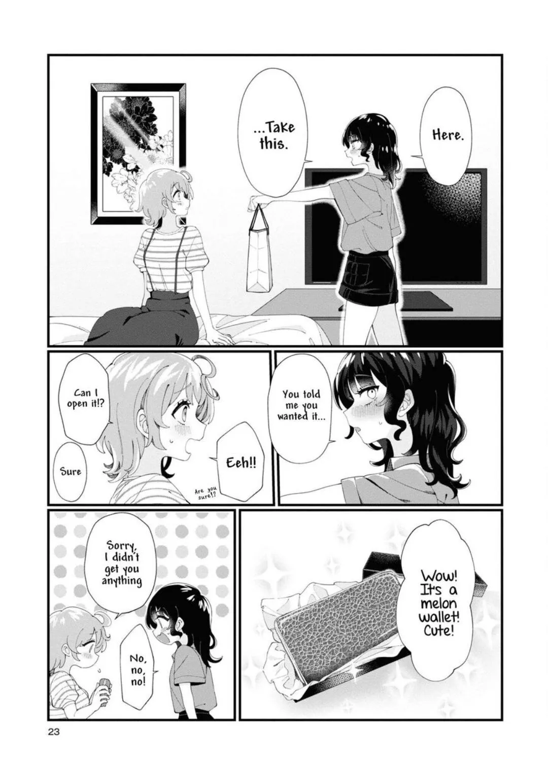 Koharu and Minato: My Partner is a Girl Chapter 2 page 7 - 