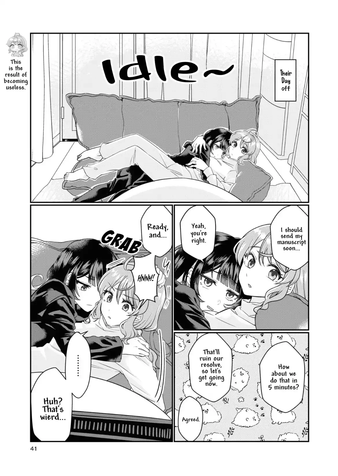Koharu and Minato: My Partner is a Girl Chapter 4 page 5 - 
