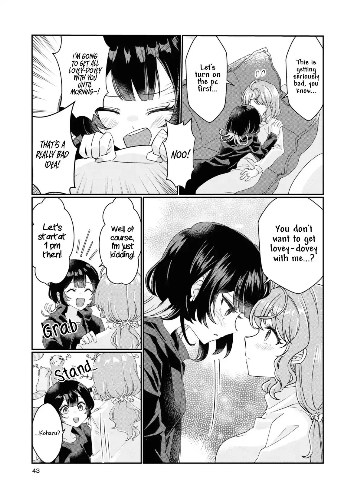 Koharu and Minato: My Partner is a Girl Chapter 4 page 7 - 