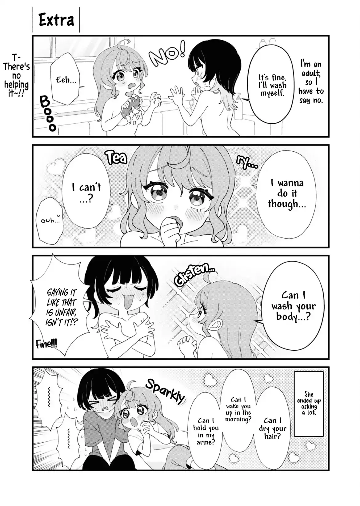 Koharu and Minato: My Partner is a Girl Chapter 4 page 9 - 