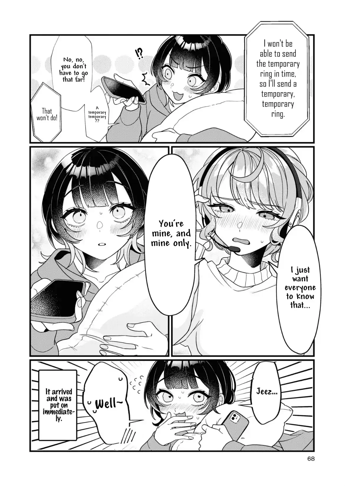 Koharu and Minato: My Partner is a Girl Chapter 6 page 8 - 