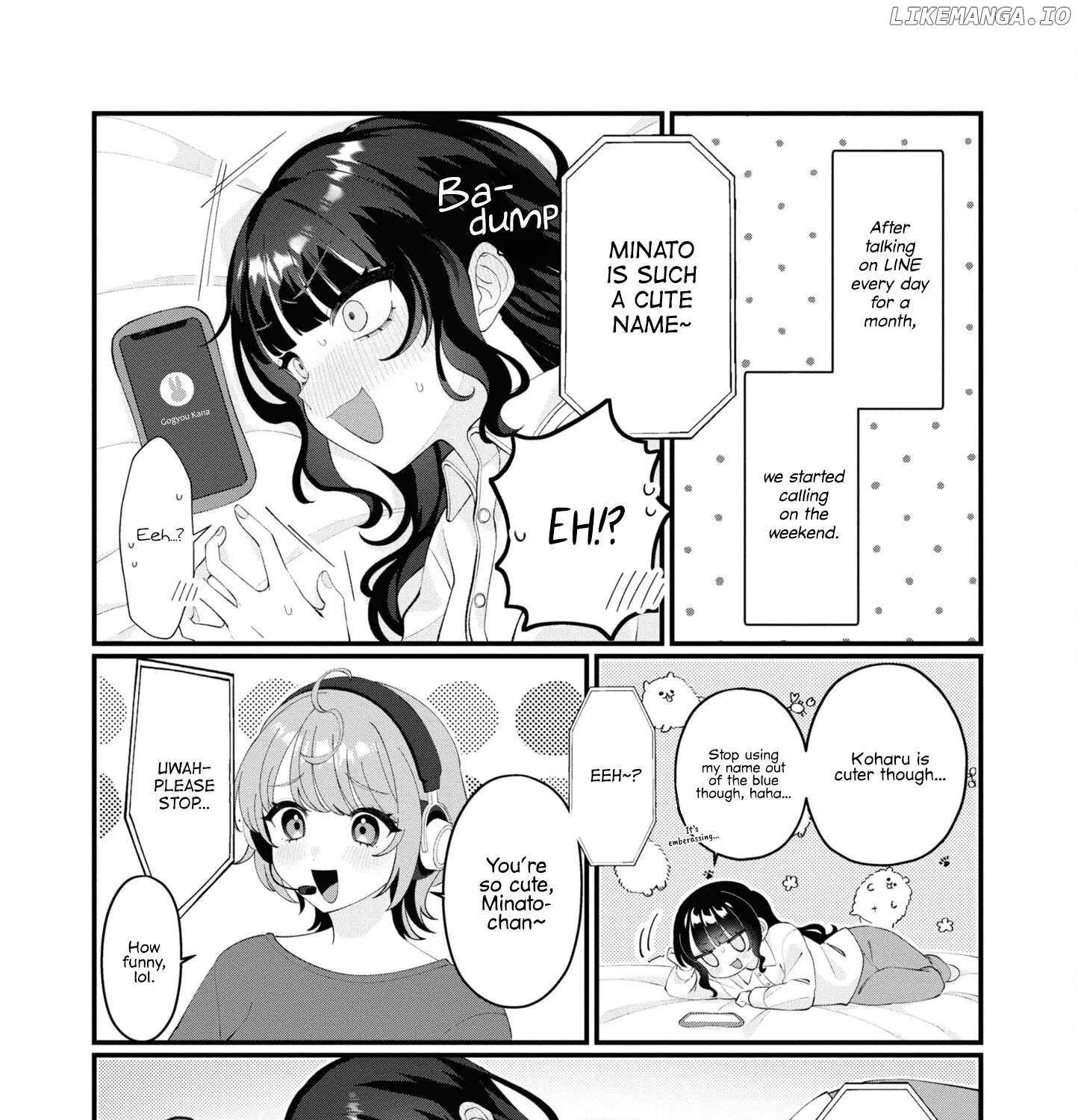 Koharu to Minato: Watashi no Partner wa Onna no Ko Chapter 10 page 11 - 