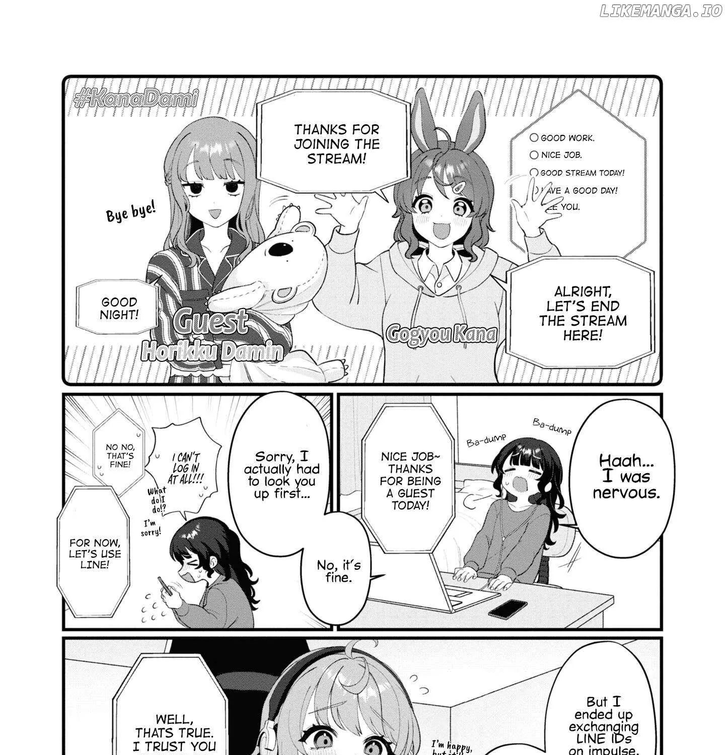 Koharu to Minato: Watashi no Partner wa Onna no Ko Chapter 10 page 3 - 
