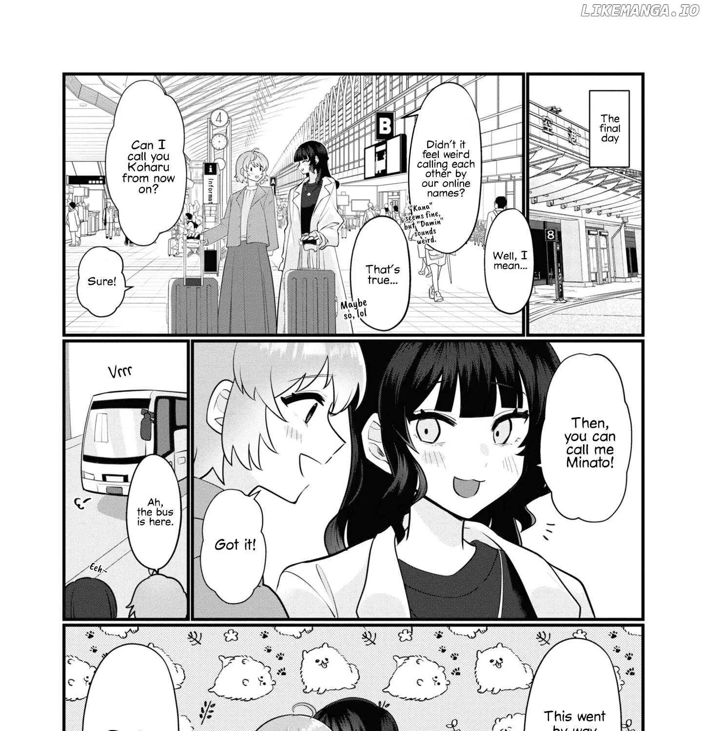 Koharu to Minato: Watashi no Partner wa Onna no Ko Chapter 10 page 37 - 
