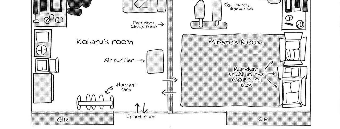 Koharu to Minato: Watashi no Partner wa Onna no Ko Chapter 10 page 60 - 