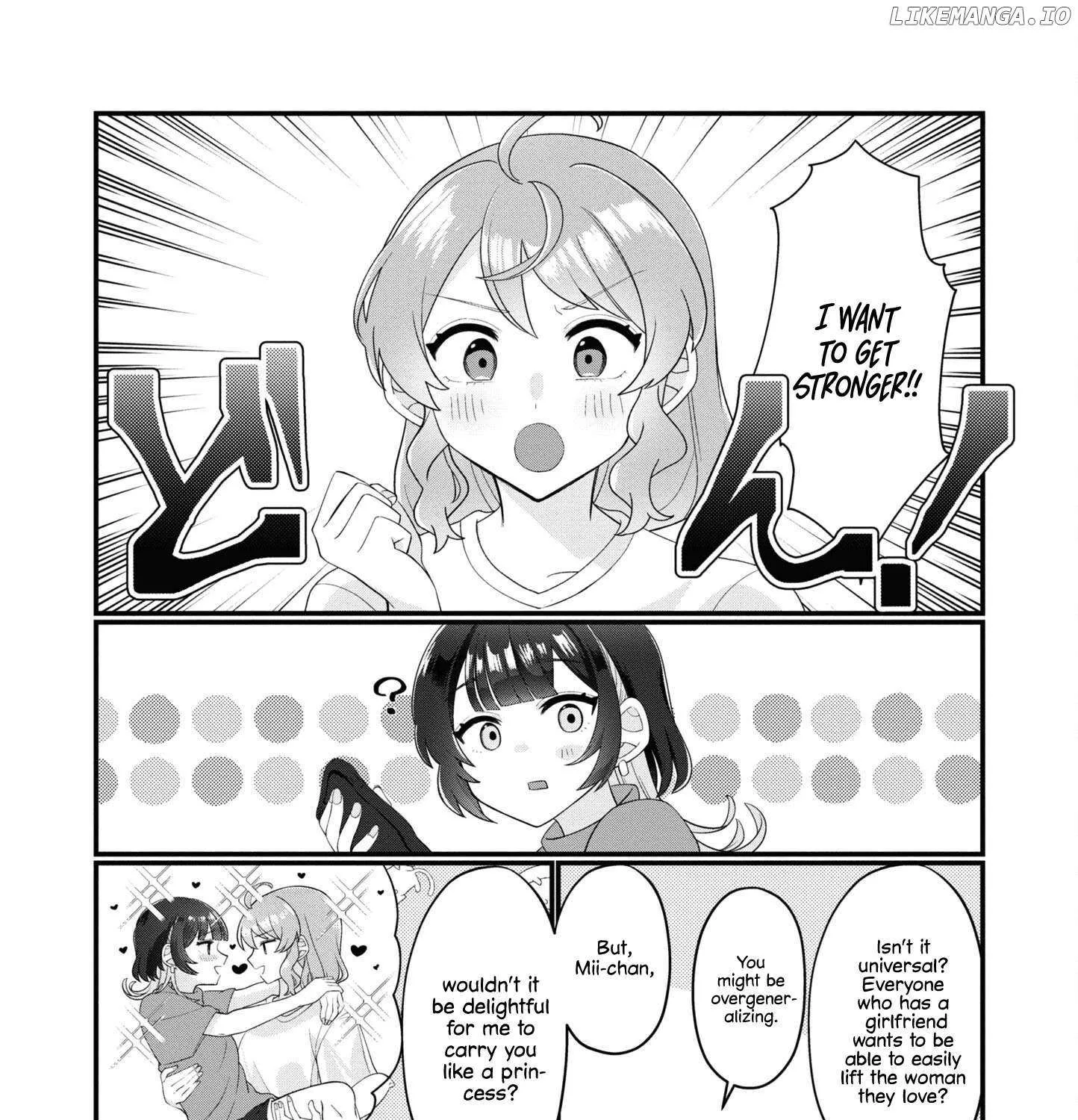 Koharu to Minato: Watashi no Partner wa Onna no Ko Chapter 11 page 12 - 