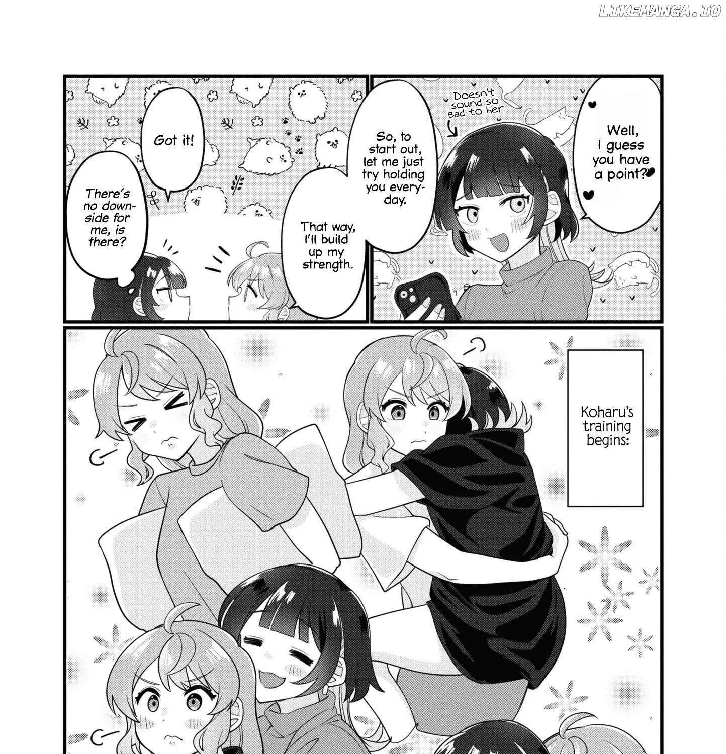 Koharu to Minato: Watashi no Partner wa Onna no Ko Chapter 11 page 14 - 