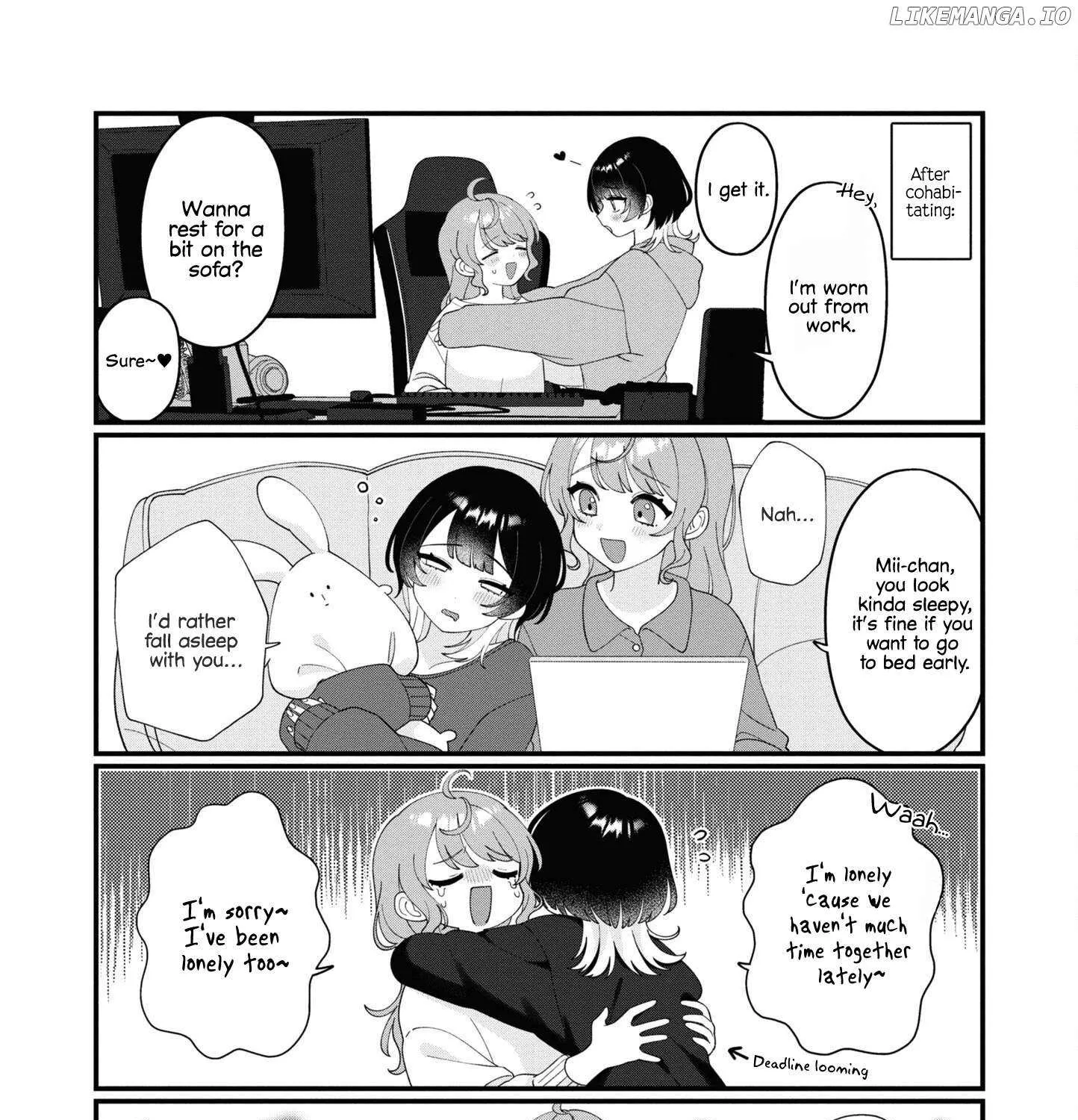 Koharu to Minato: Watashi no Partner wa Onna no Ko Chapter 11 page 6 - 