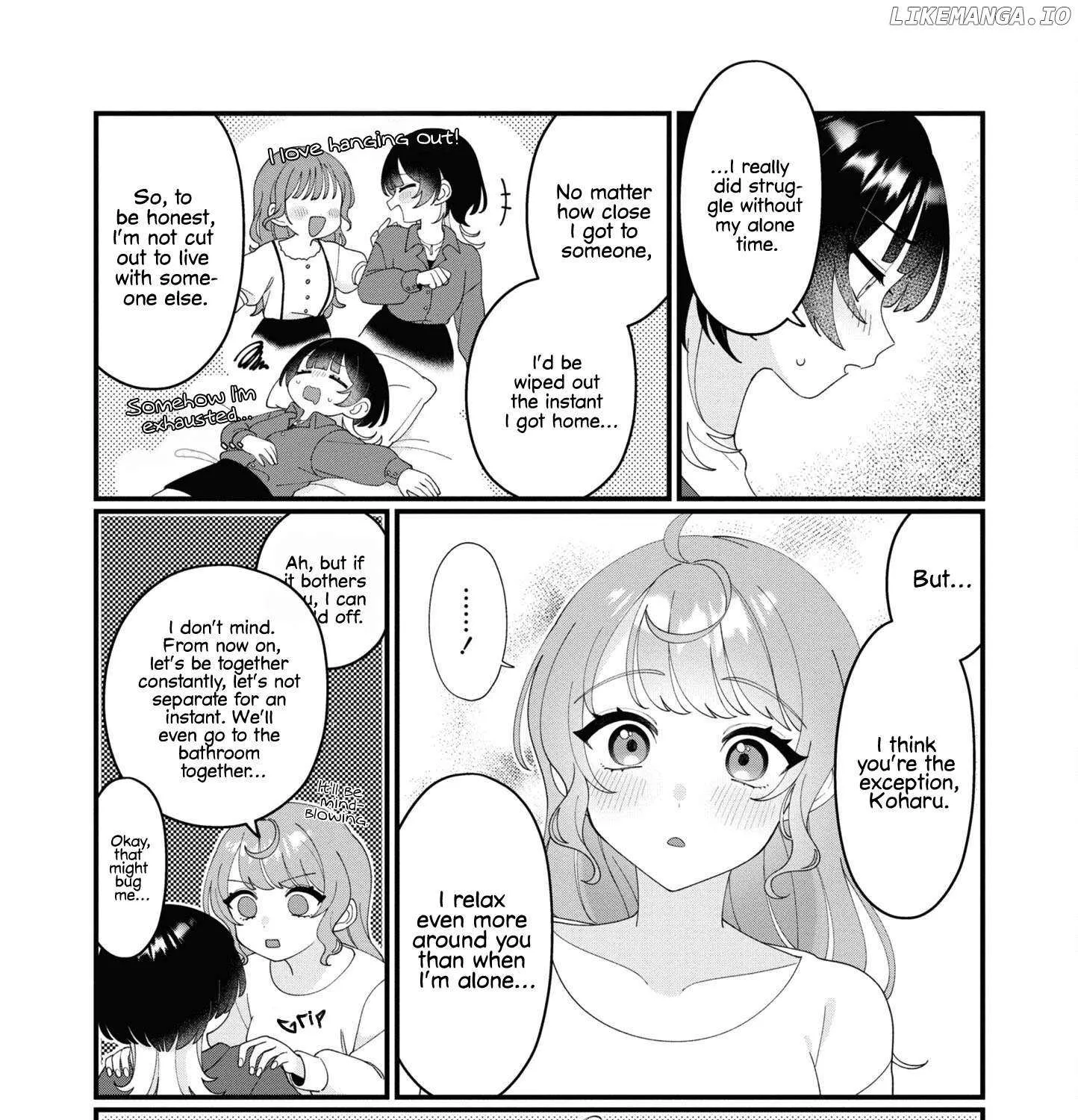 Koharu to Minato: Watashi no Partner wa Onna no Ko Chapter 11 page 10 - 