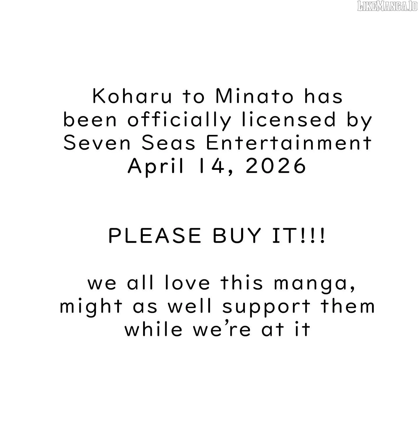 Koharu to Minato: Watashi no Partner wa Onna no Ko Chapter 12 page 20 - 