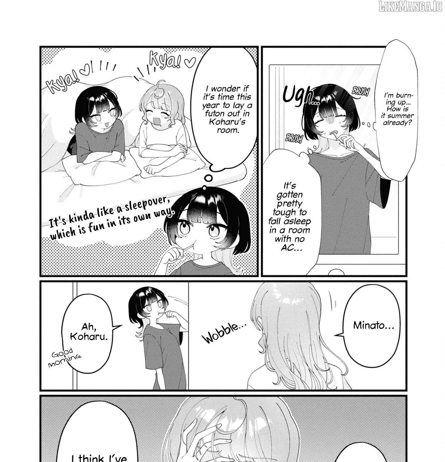 Koharu to Minato: Watashi no Partner wa Onna no Ko Chapter 12 page 10 - 