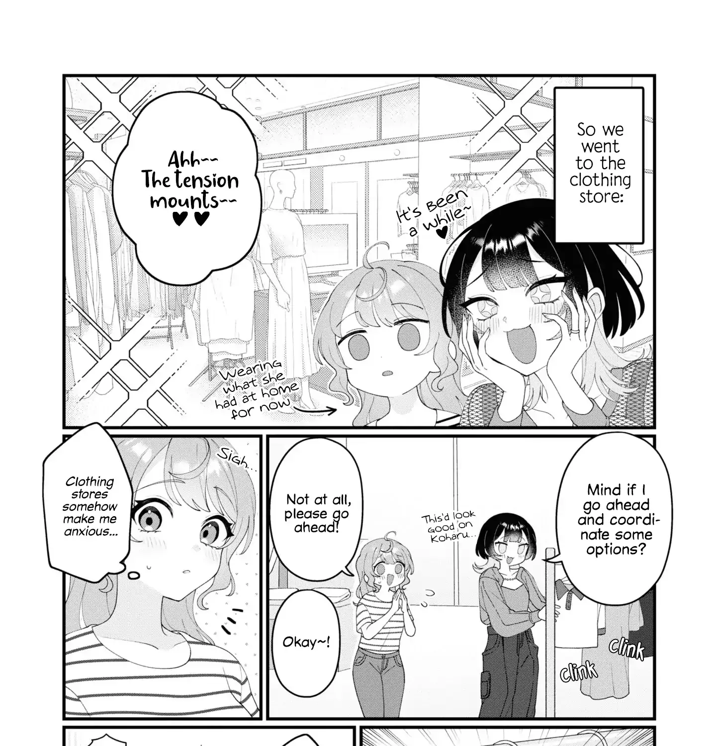Koharu to Minato: Watashi no Partner wa Onna no Ko Chapter 13 page 12 - 