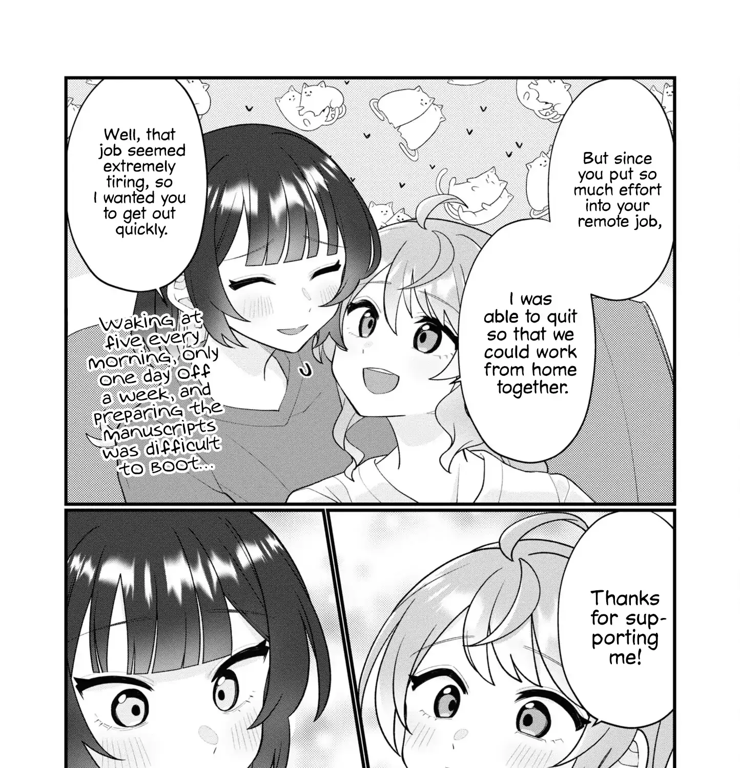 Koharu to Minato: Watashi no Partner wa Onna no Ko Chapter 13 page 6 - 