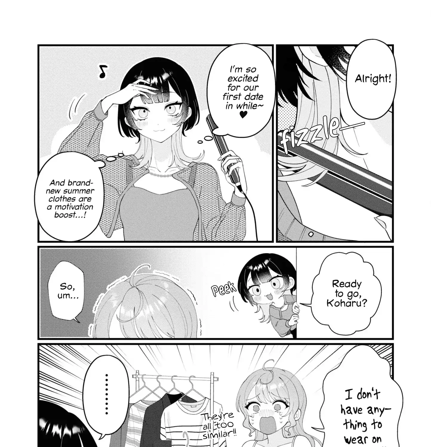 Koharu to Minato: Watashi no Partner wa Onna no Ko Chapter 13 page 10 - 