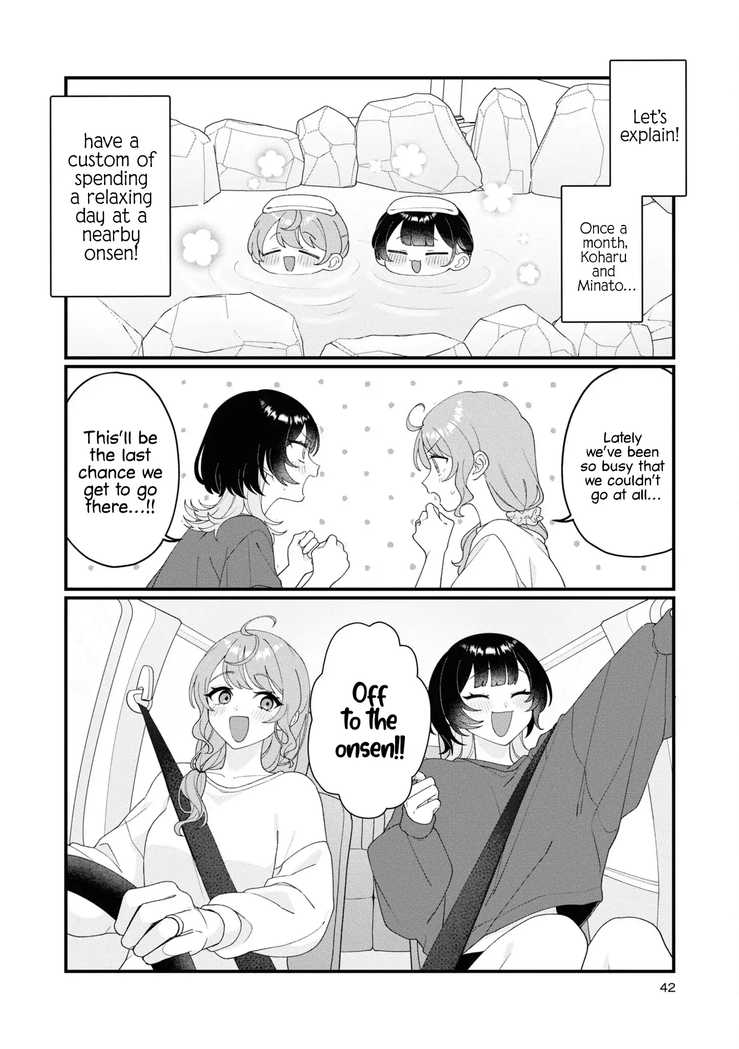 Koharu to Minato: Watashi no Partner wa Onna no Ko Chapter 14 page 9 - 