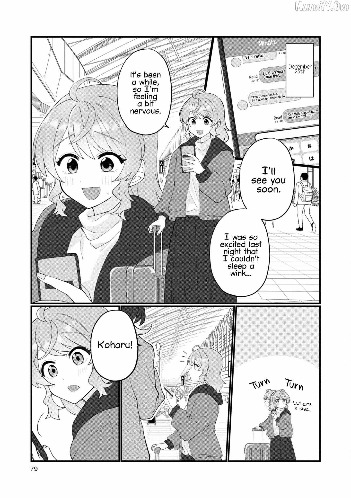Koharu to Minato: Watashi no Partner wa Onna no Ko Chapter 17 page 11 - 