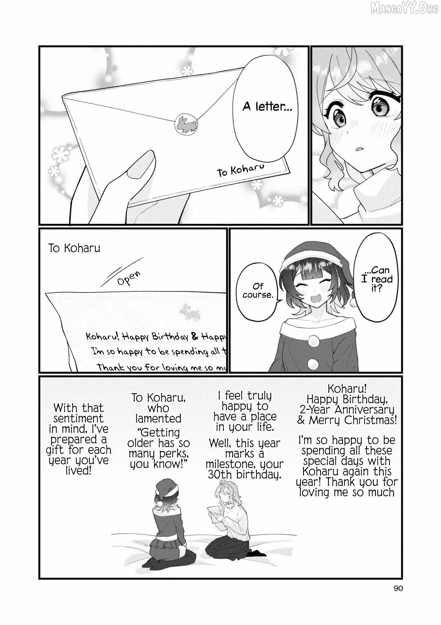 Koharu to Minato: Watashi no Partner wa Onna no Ko Chapter 17 page 22 - 