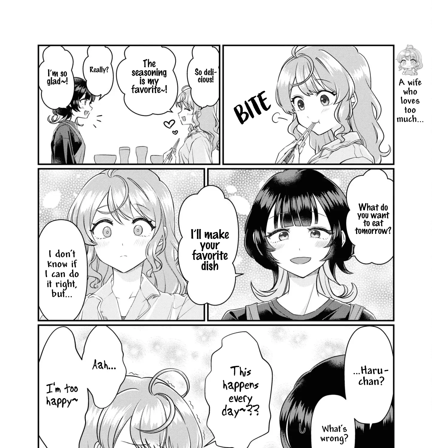 Koharu to Minato: Watashi no Partner wa Onna no Ko Chapter 3 page 16 - 
