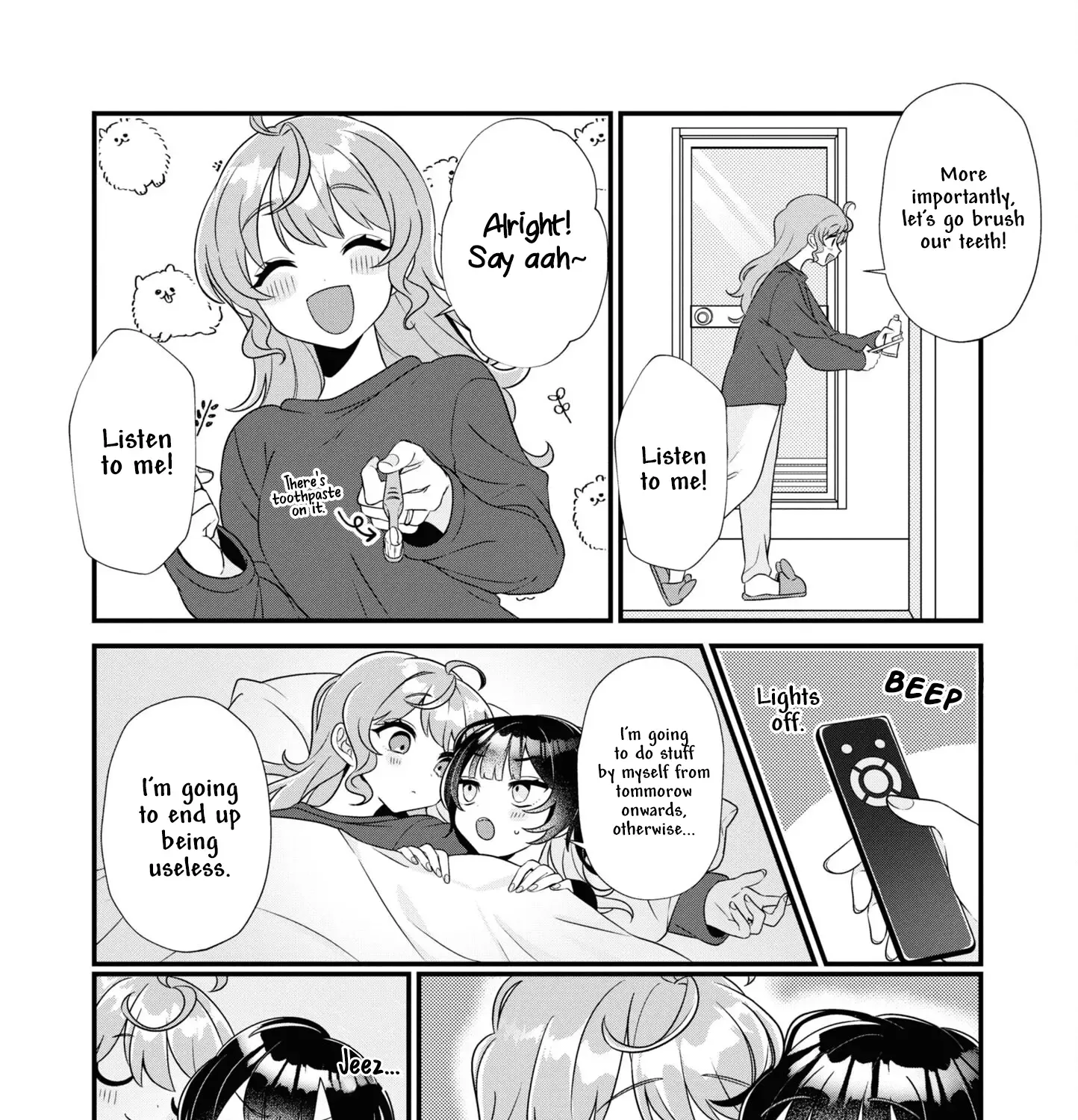 Koharu to Minato: Watashi no Partner wa Onna no Ko Chapter 4 page 7 - 