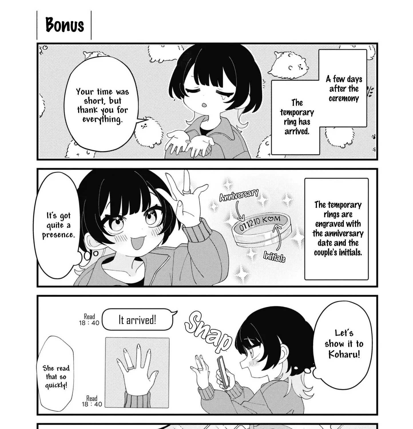 Koharu to Minato: Watashi no Partner wa Onna no Ko Chapter 6 page 17 - 