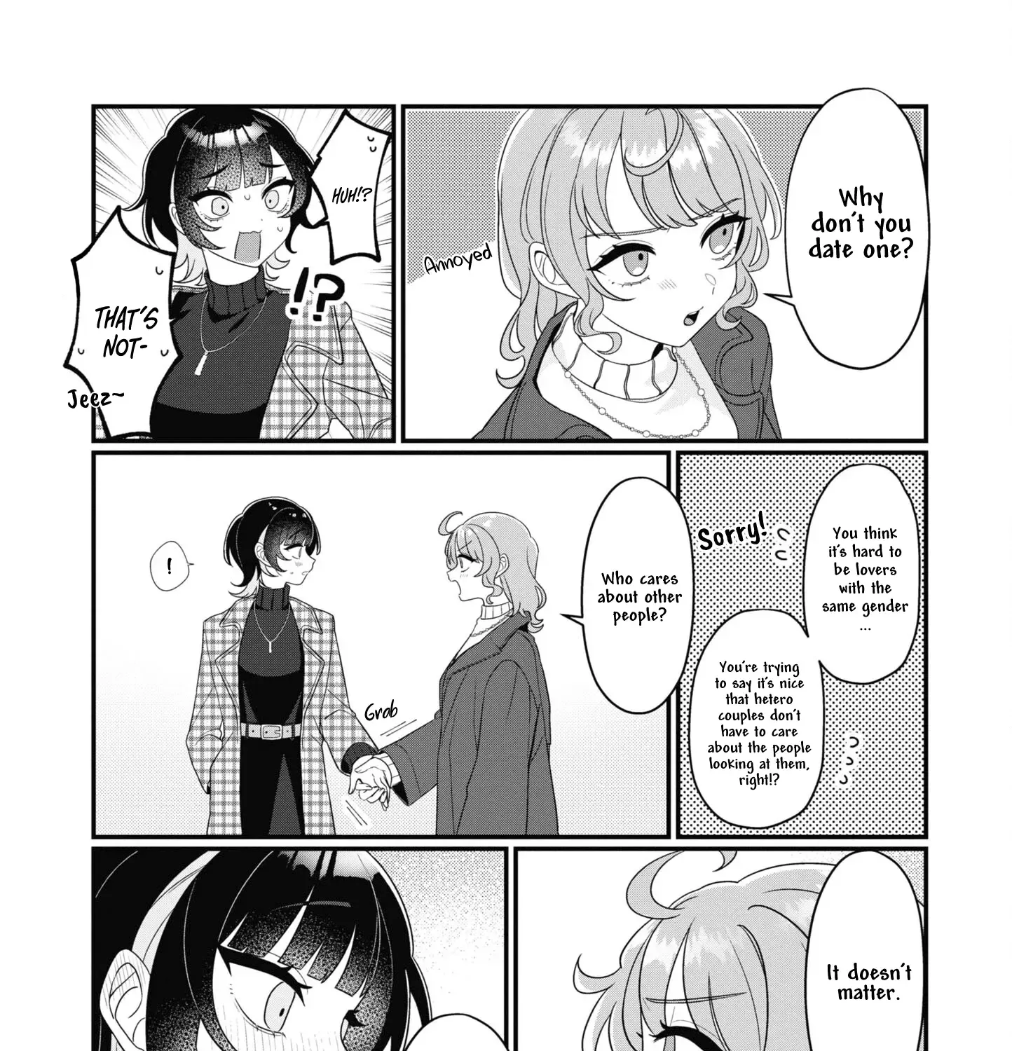 Koharu to Minato: Watashi no Partner wa Onna no Ko Chapter 7 page 13 - 