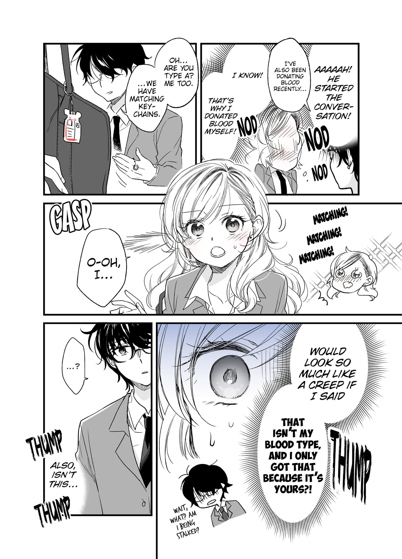 Koi to Kenketsu Chapter 3 page 3 - 