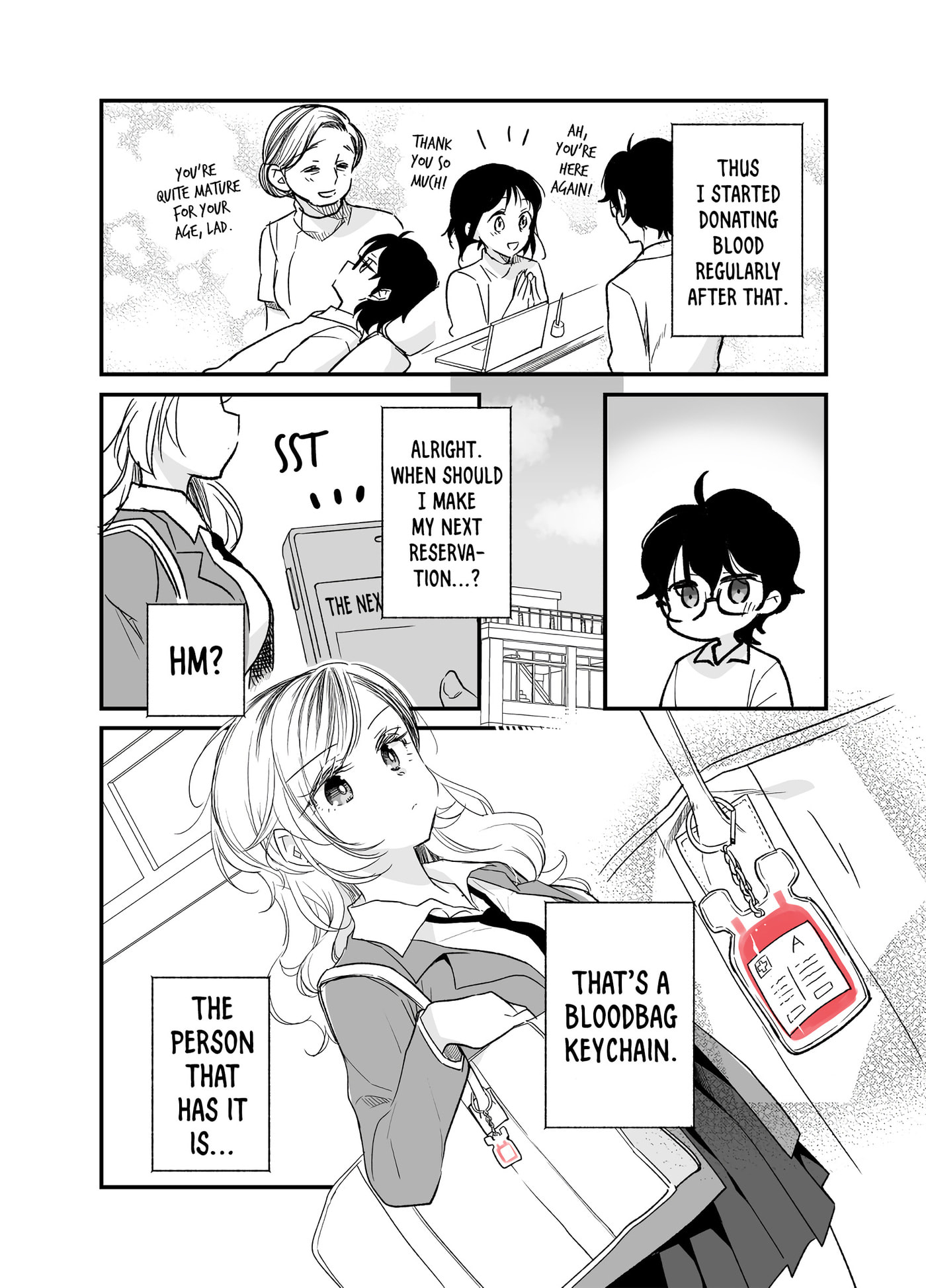Koi to Kenketsu Chapter 4 page 3 - 