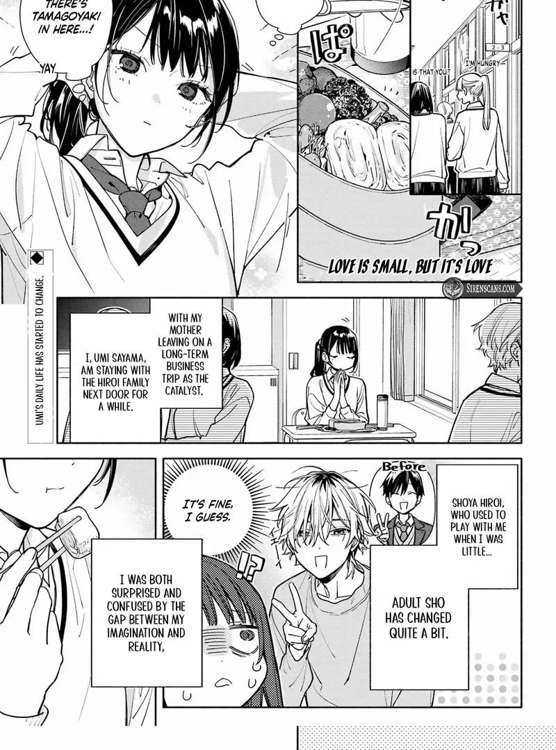 Koi to Yobu ni wa Sasayaka desuga Chapter 2 page 3 - 