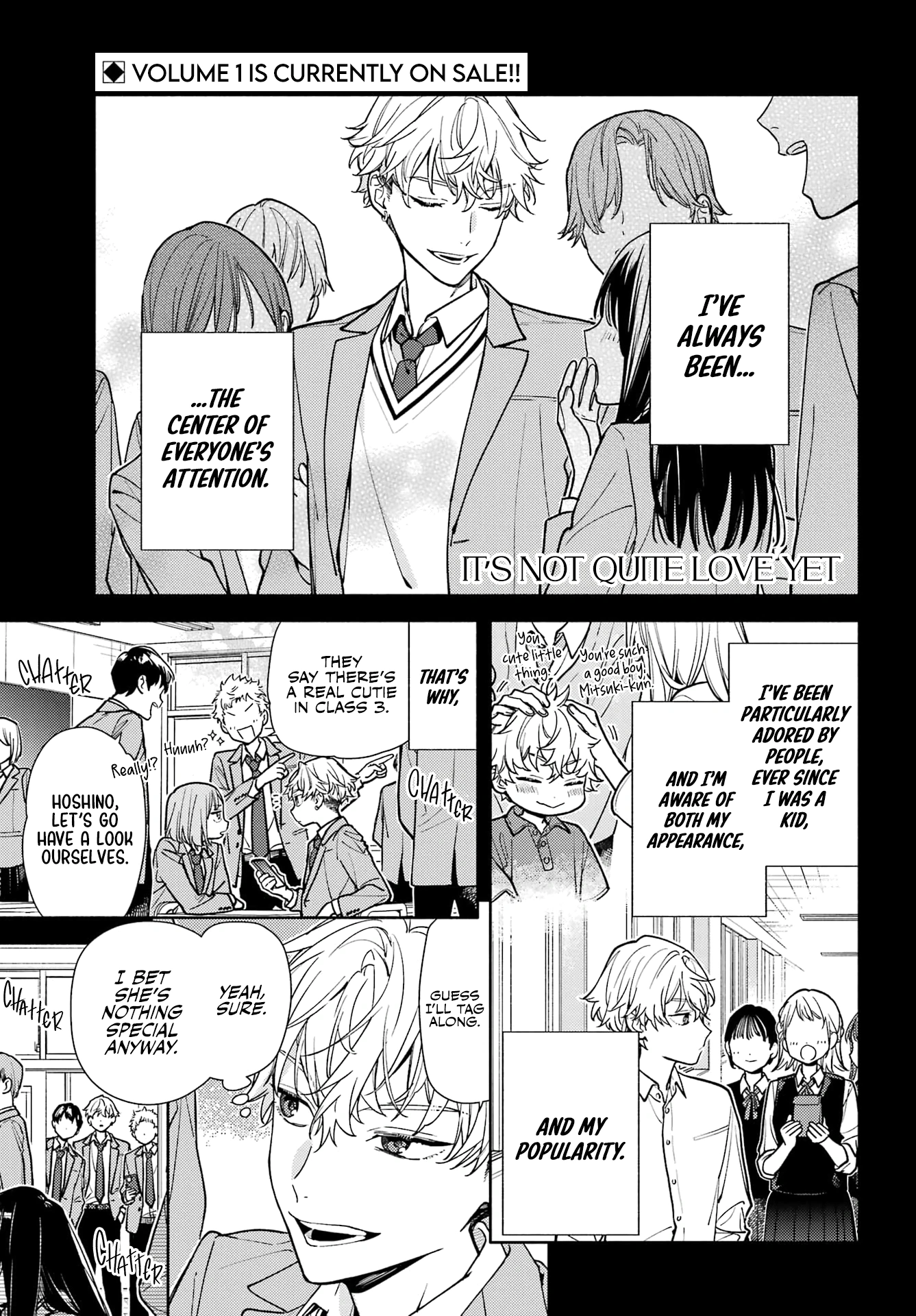 Koi to Yobu ni wa Sasayaka desuga Chapter 6 page 1 - 