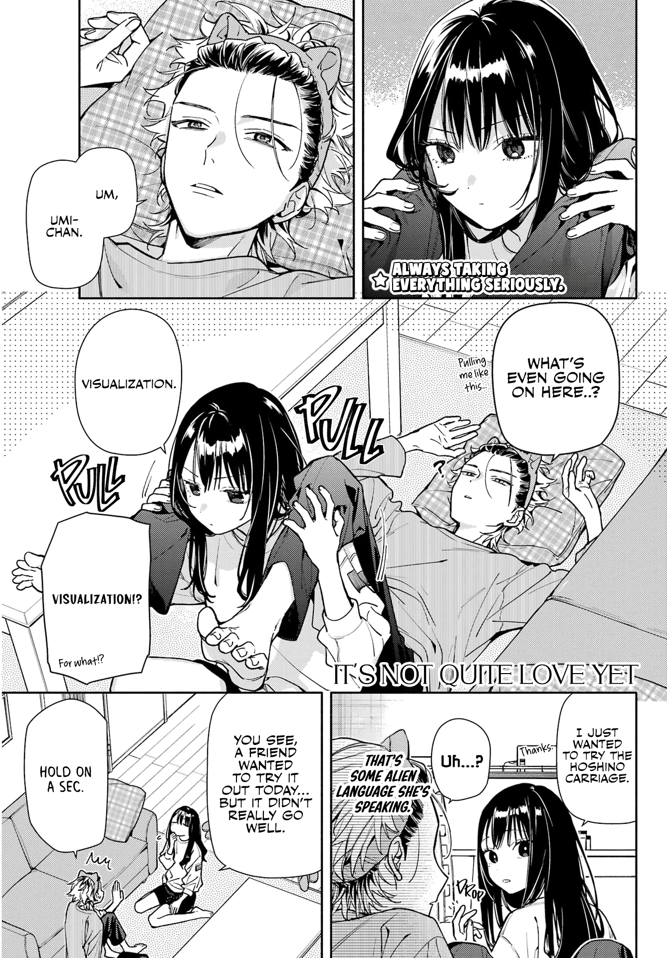 Koi to Yobu ni wa Sasayaka desuga Chapter 7 page 1 - 