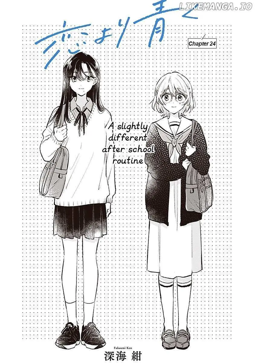 Koi Yori Aoku (Oneshot) Chapter 24 page 2 - 