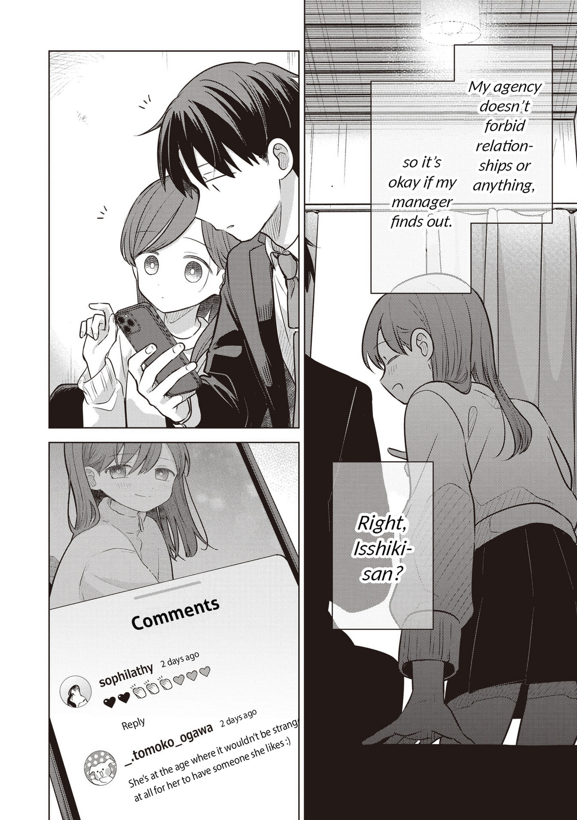 Koibumi to 13-sai no Joyuu (Actress) Chapter 41 page 18 - 