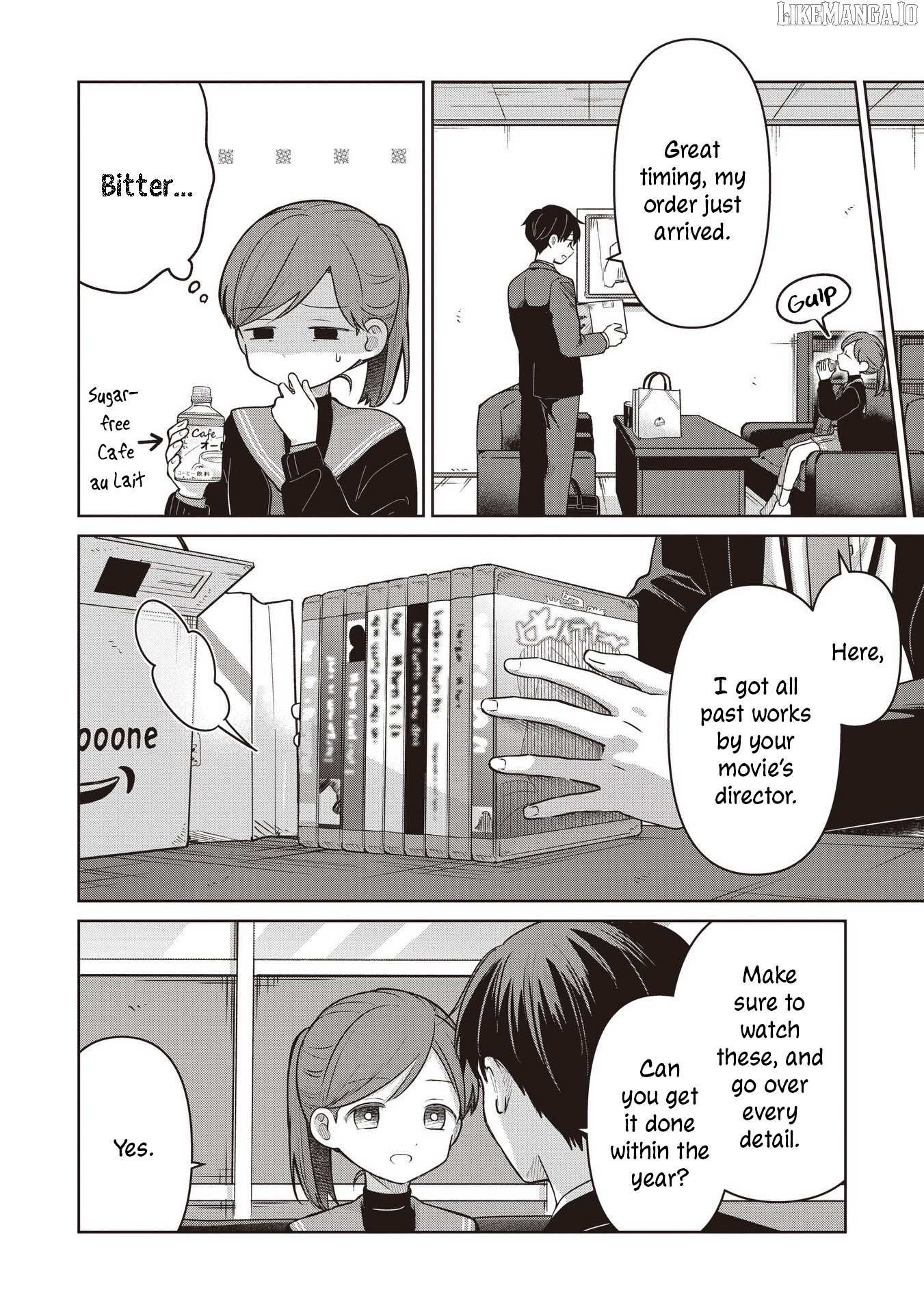 Koibumi to 13-sai no Joyuu Chapter 36 page 8 - 