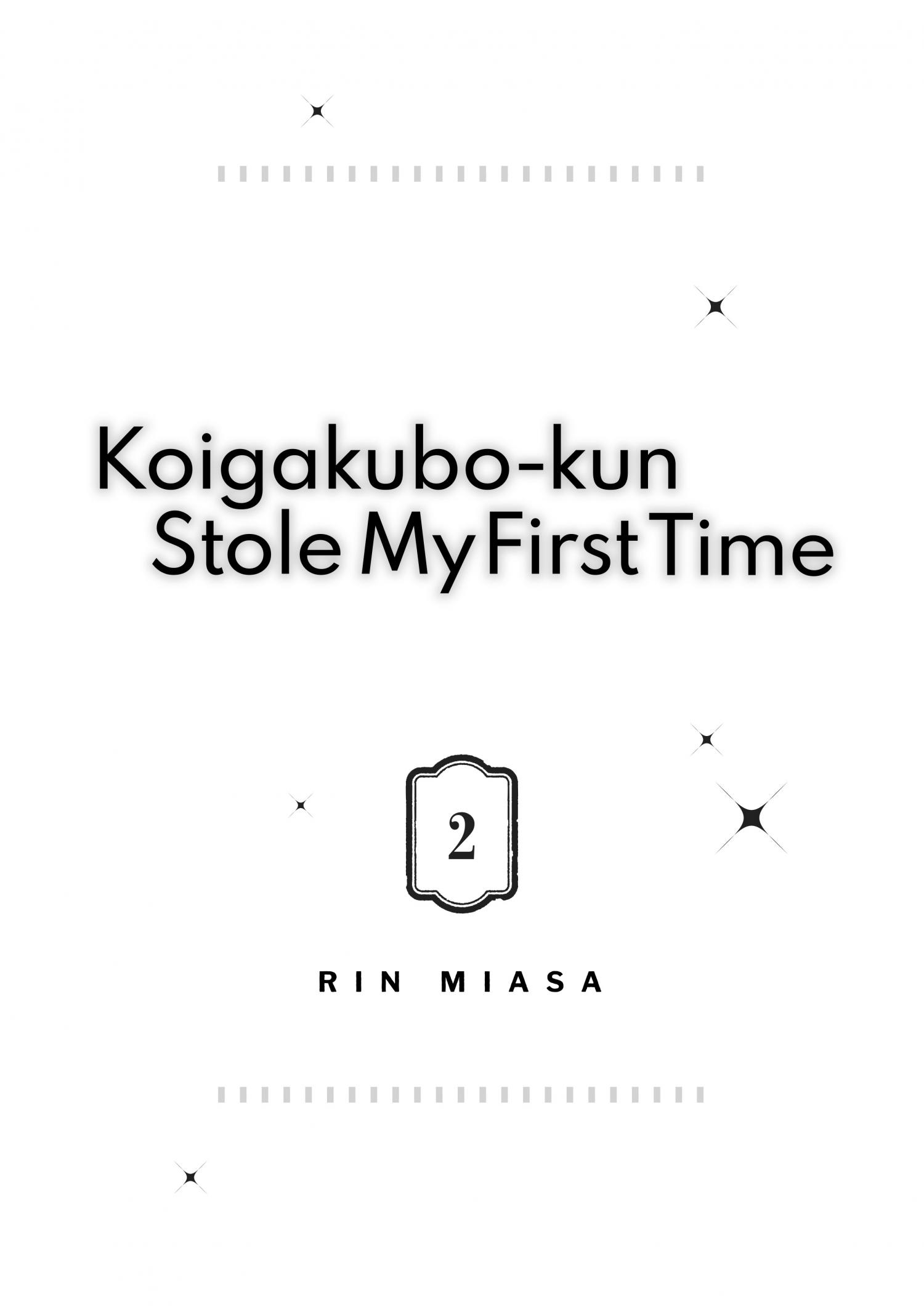 Koigakubo-kun ni wa Hajimete wo Ubawaremashita Chapter 5 page 2 - 