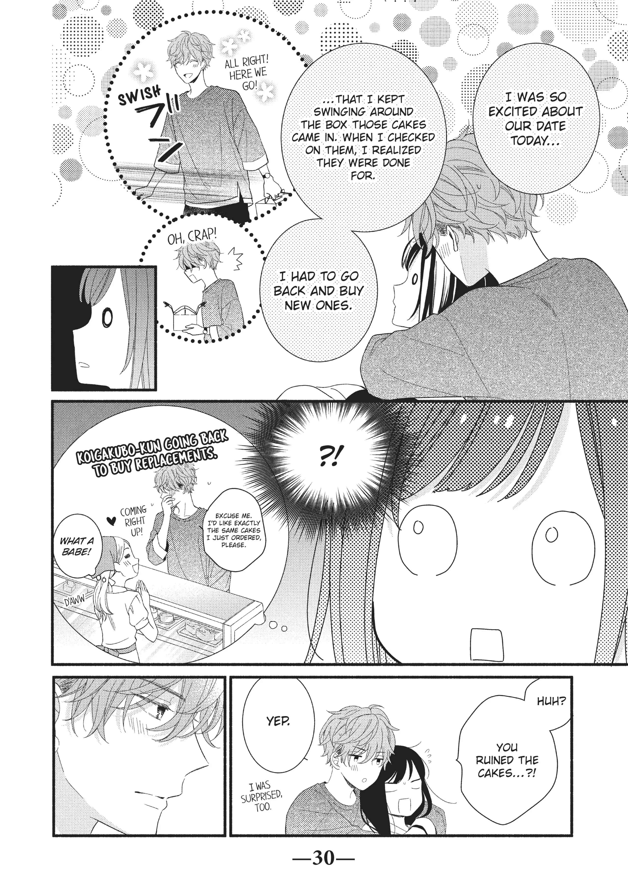 Koigakubo-kun ni wa Hajimete wo Ubawaremashita Chapter 9 page 30 - 