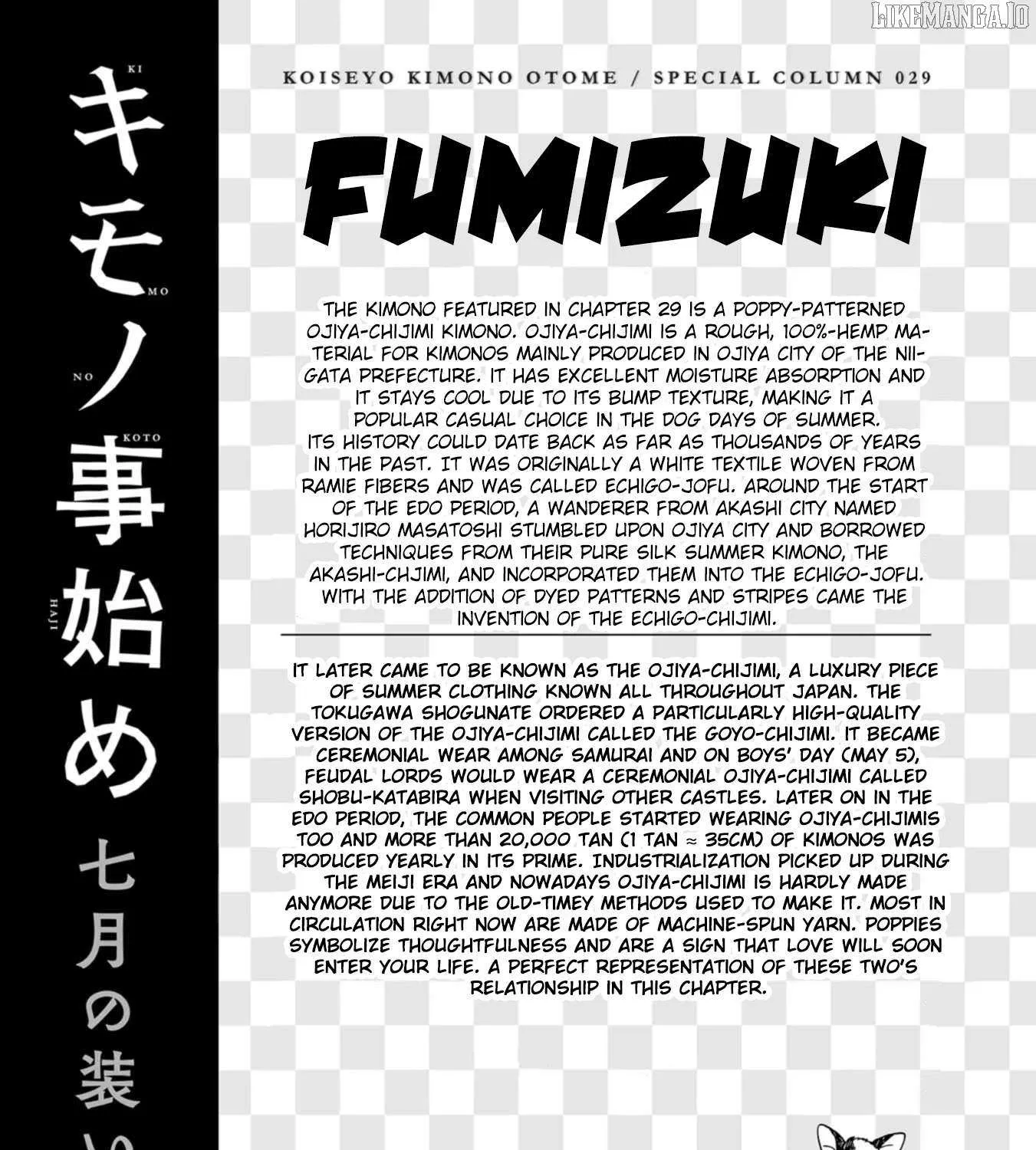 Koiseyo Kimono Otome Chapter 29 page 64 - 