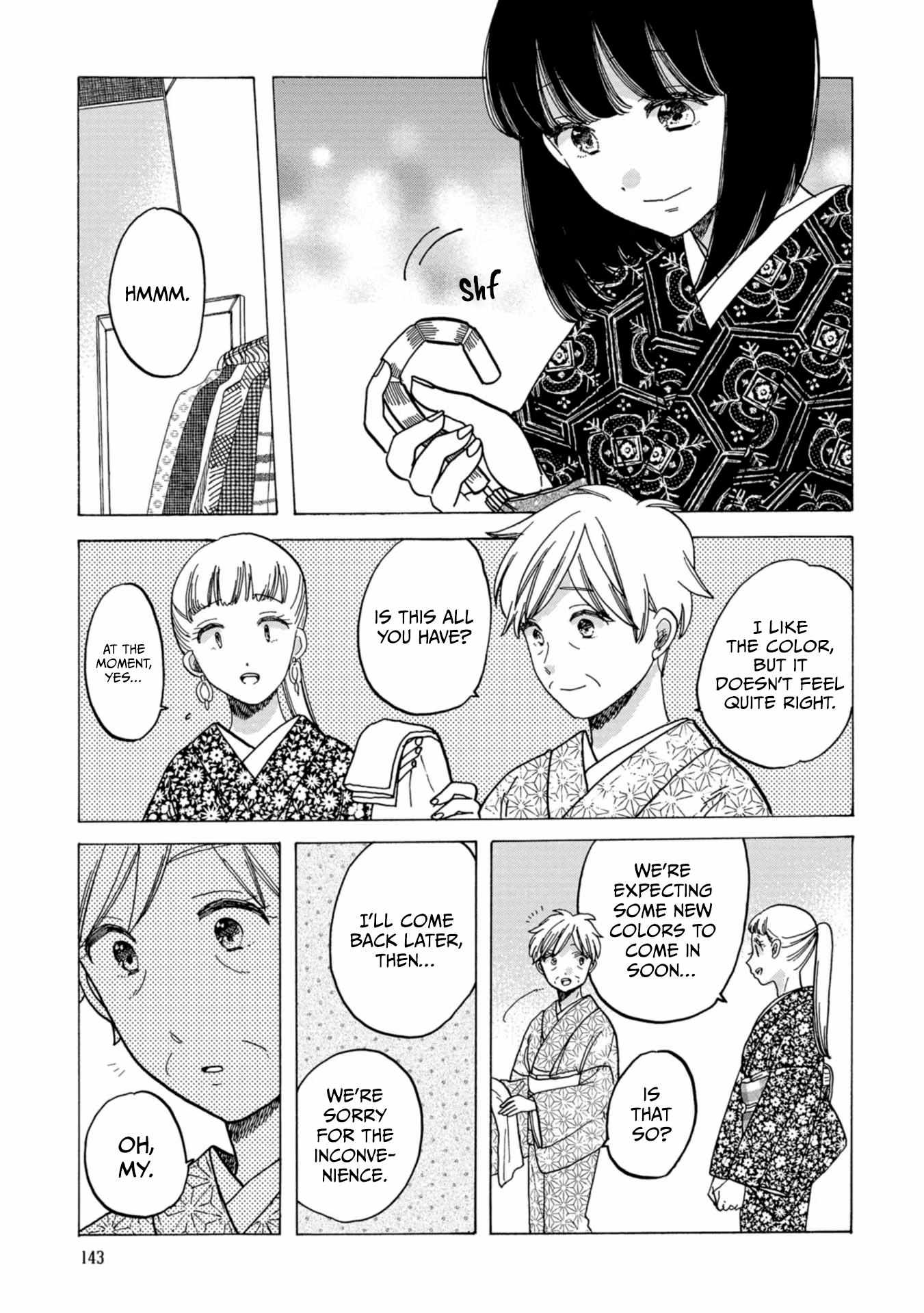 Koiseyo Kimono Otome Chapter 35 page 3 - 