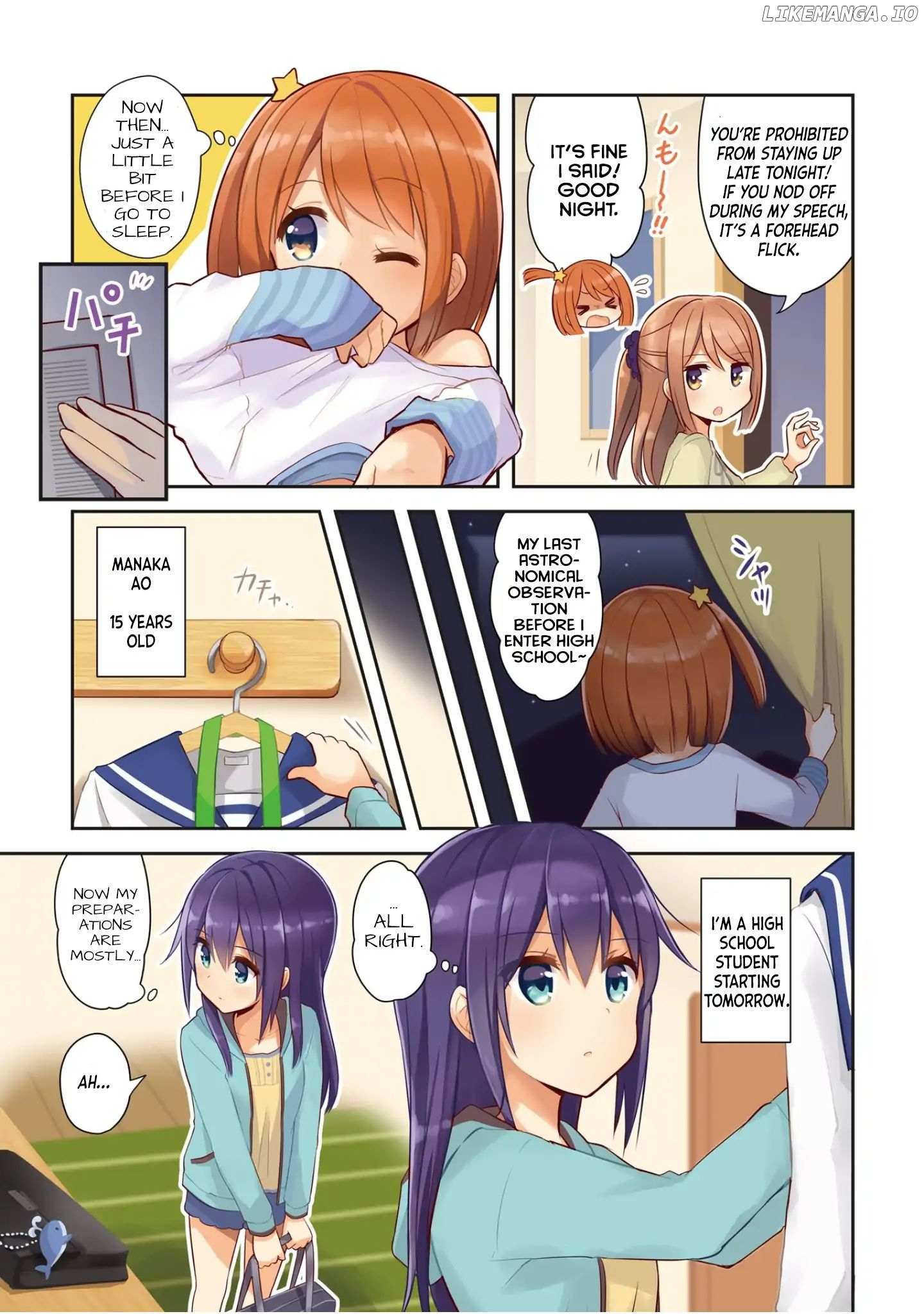 Koisuru Asteroid Chapter 0.1 page 4 - 