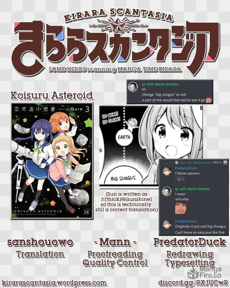 Koisuru Asteroid Chapter 36 page 17 - 